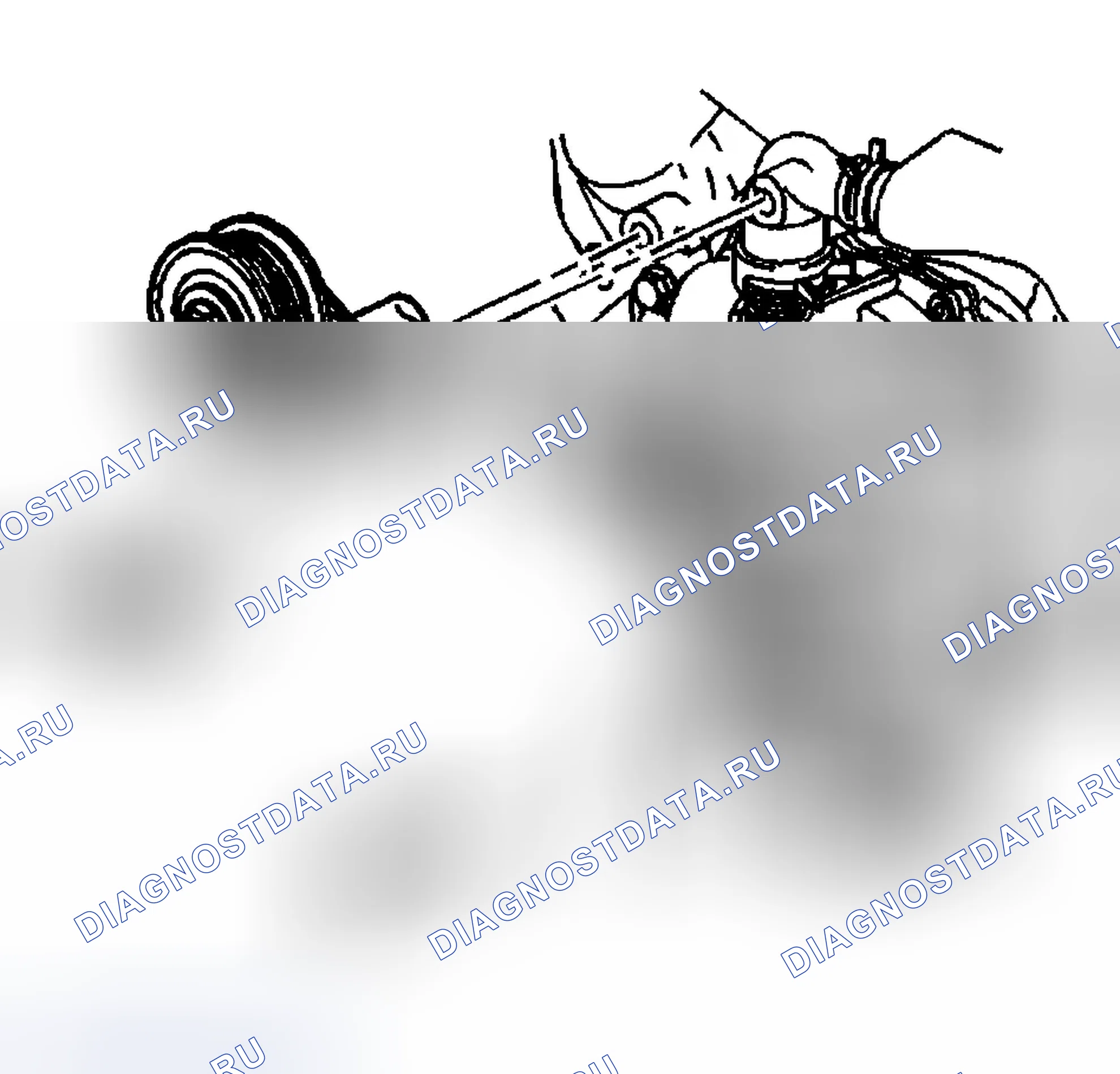 Рис. 1226: Удаление водоперехода (C / K). Chevrolet Silverado 2500 