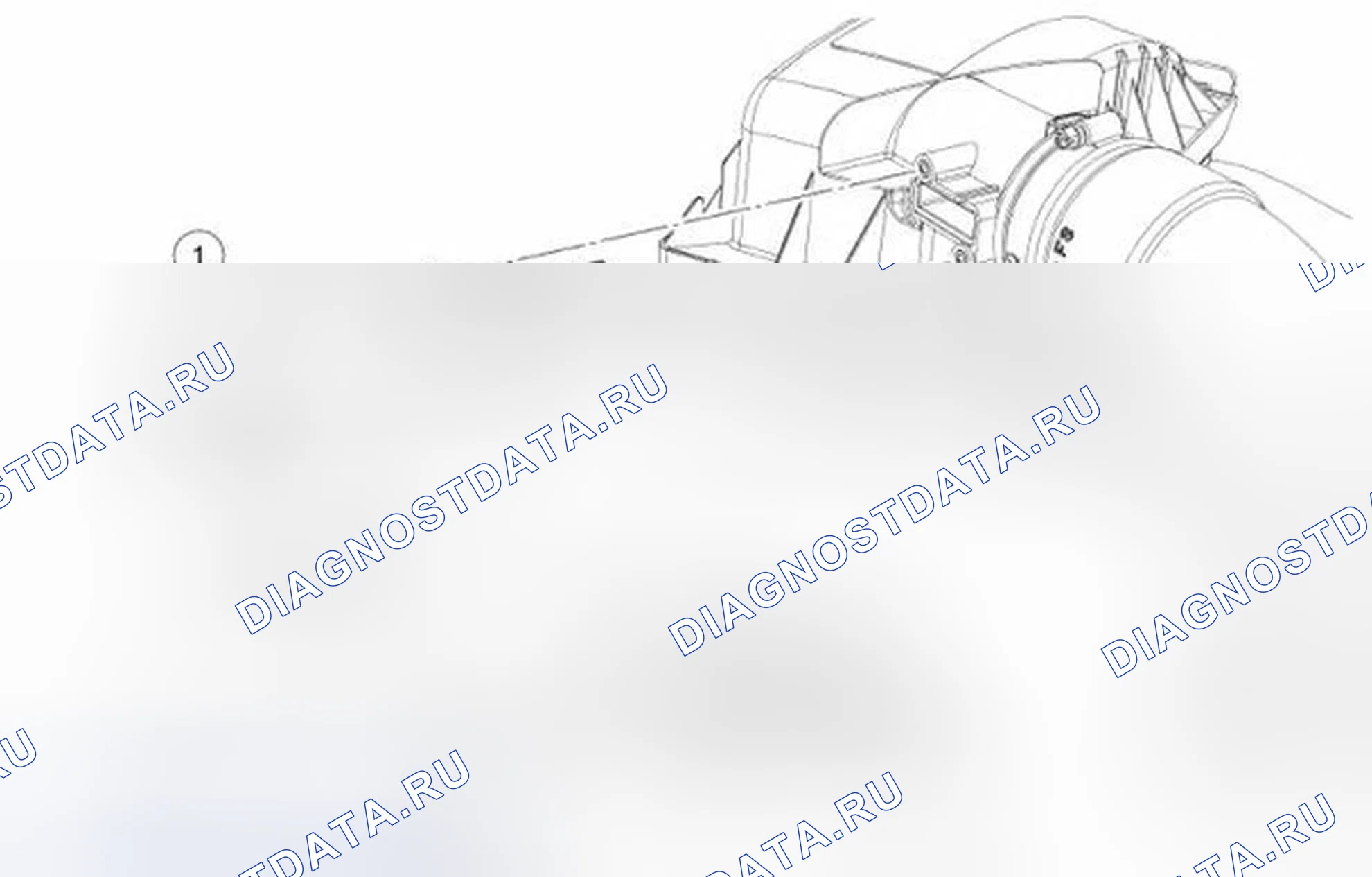 Рис. 1: Датчик массового расхода воздуха (массовый расход воздуха). Ford Escape I рестайлинг 2
