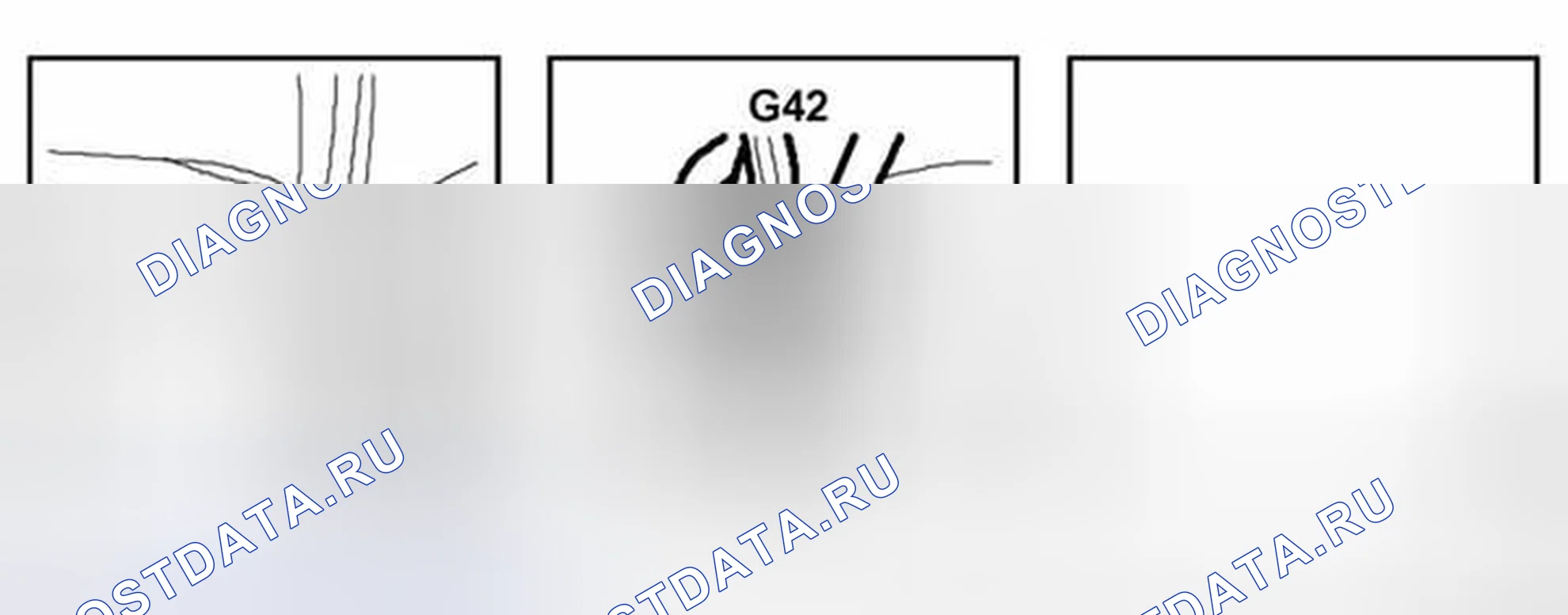 Рис. 146: Точка массы G42. Kia Picanto II рестайлинг