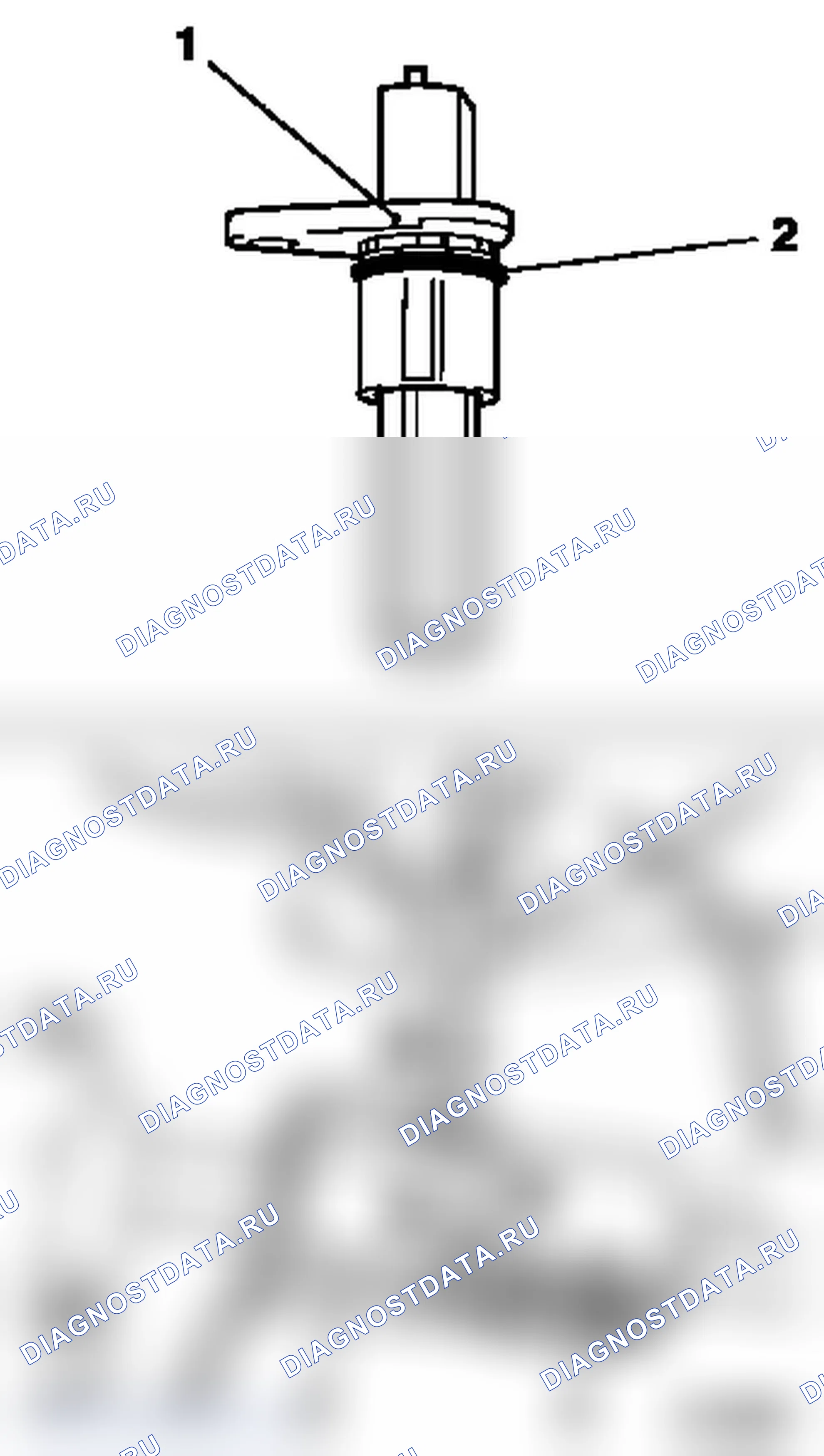 Снять и установить датчик пробега (F13/F13+). Opel Astra G