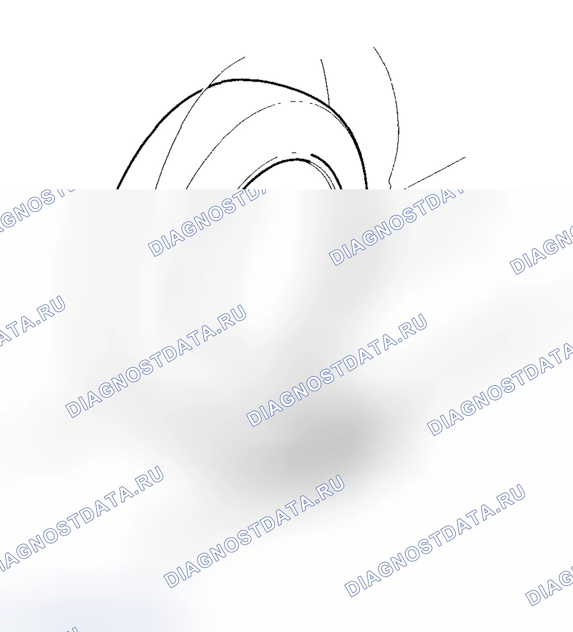 Рис. 9: Контроль угла поворота. Honda Element YH2