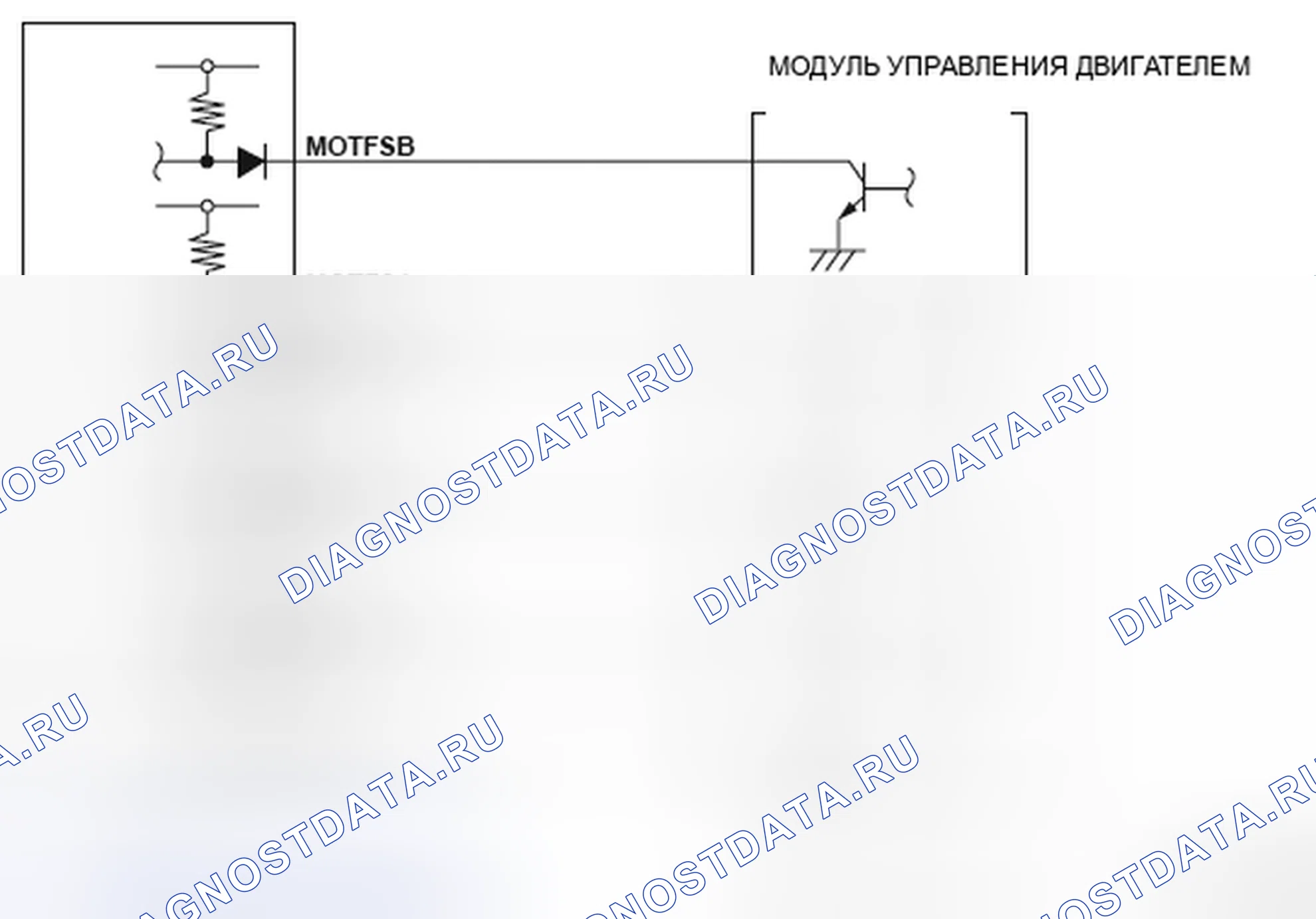 Рис. 452: Цепь сигнала крутящего момента двигателя ACTTRQ, низкий вход - принципиальная схема. Honda Insight I