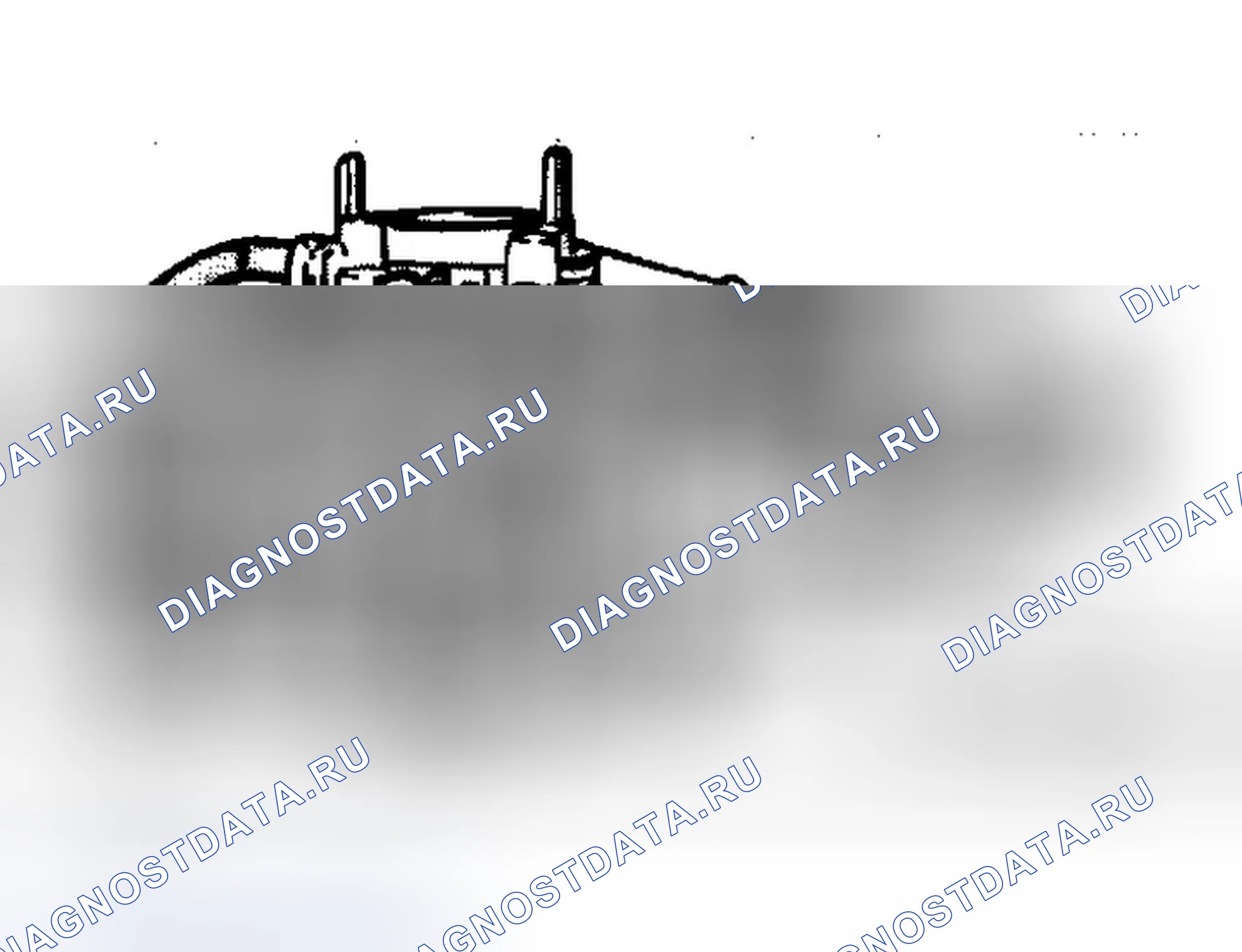 Рис. 4: ОБОРОТЫ ГОРЯЧЕГО (МЕДЛЕННОГО) ХОЛОСТОГО ХОДА. Dodge Diplomat I