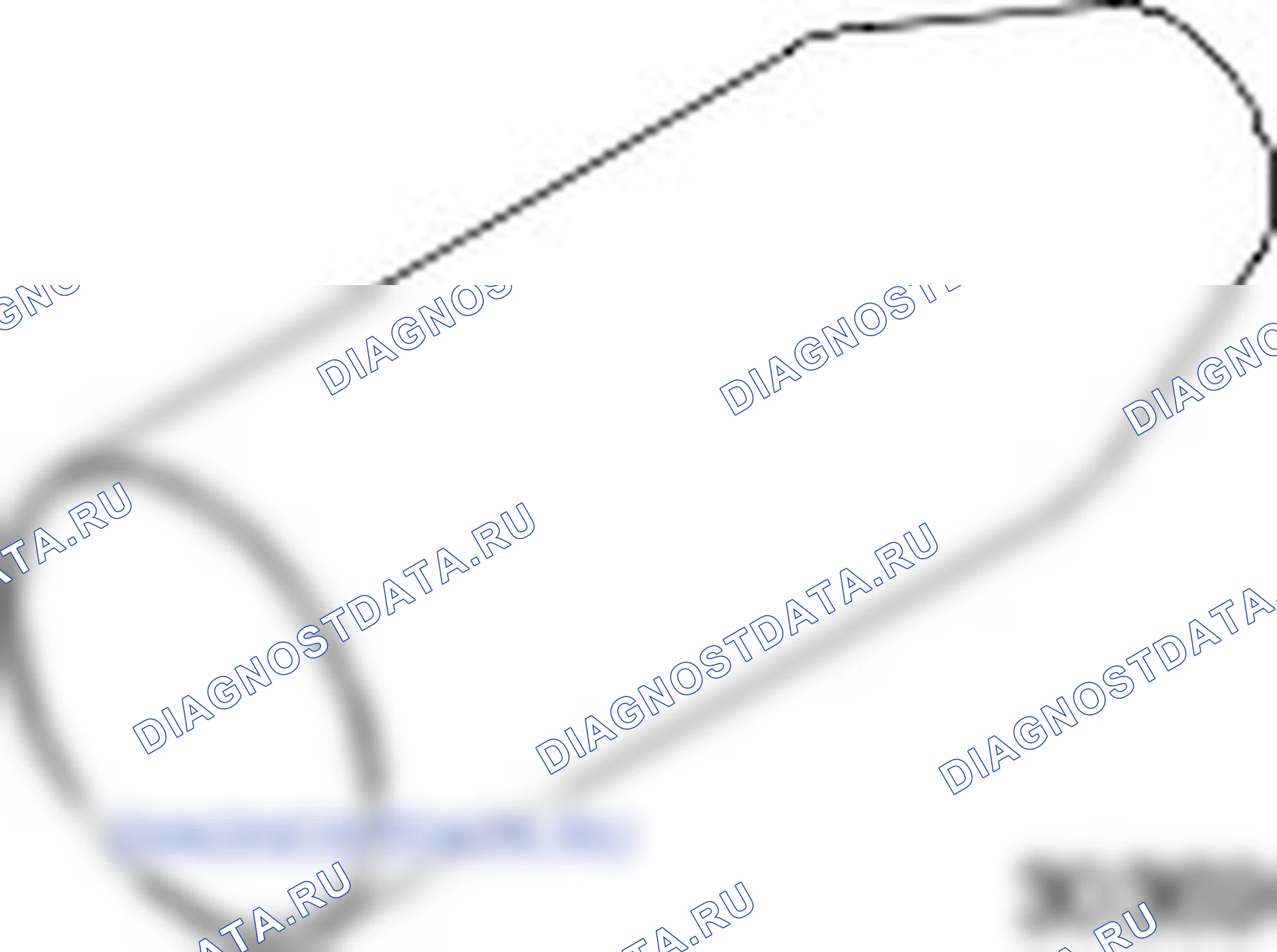 303-695 — Инструмент для выверки положения коленчатого вала. Ford Mondeo III