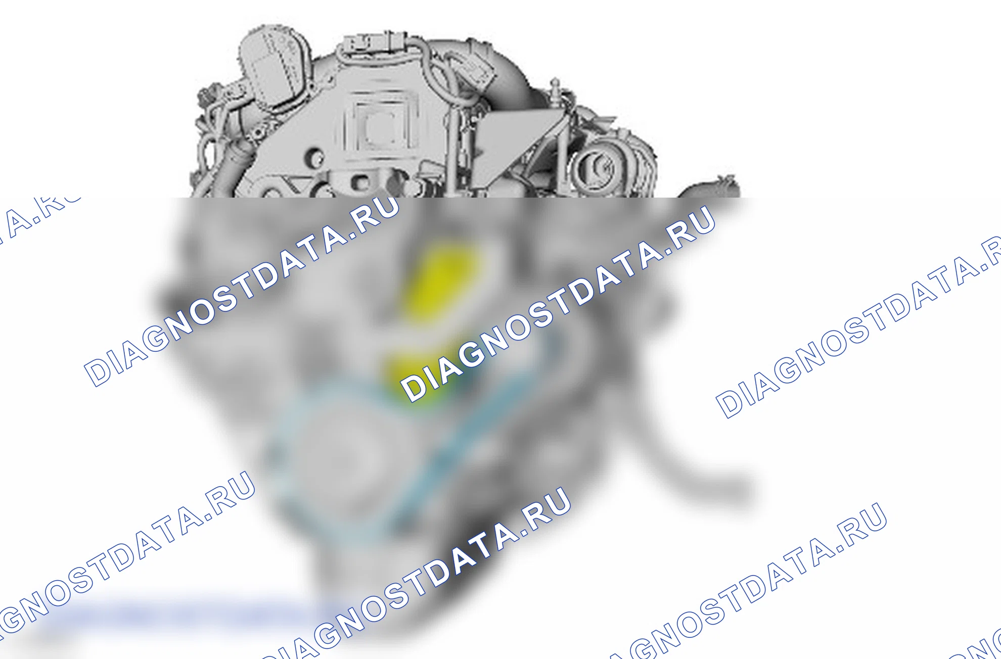 Как снять присоединяемые детали двигателя. Ford B-MAX I