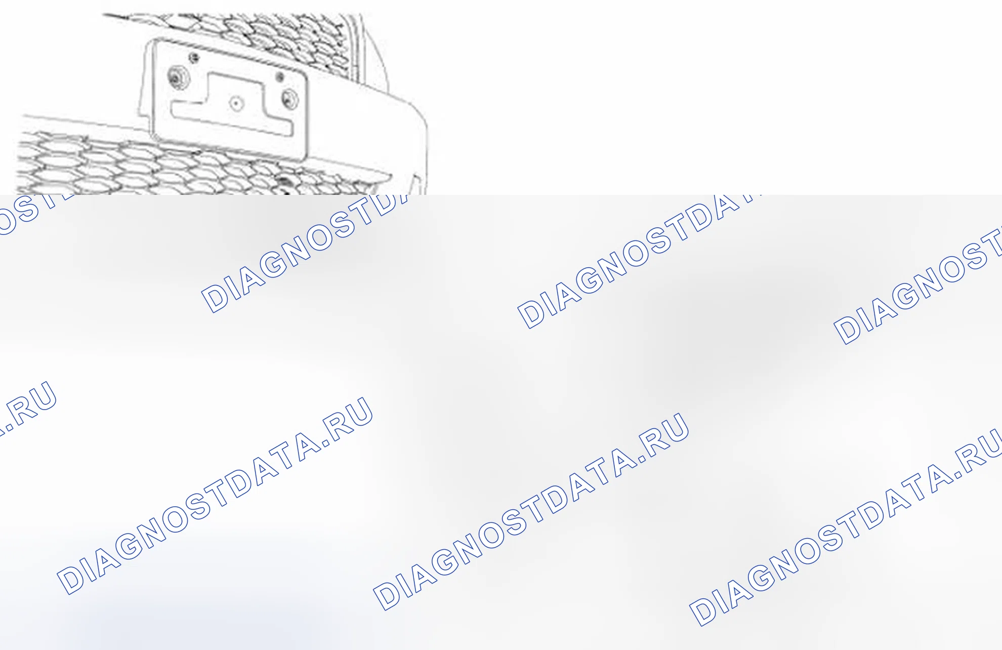 Рис. 155: ДАТЧИК ТЕМПЕРАТУРЫ ОКРУЖАЮЩЕГО ВОЗДУХА. Ford Mustang V рестайлинг