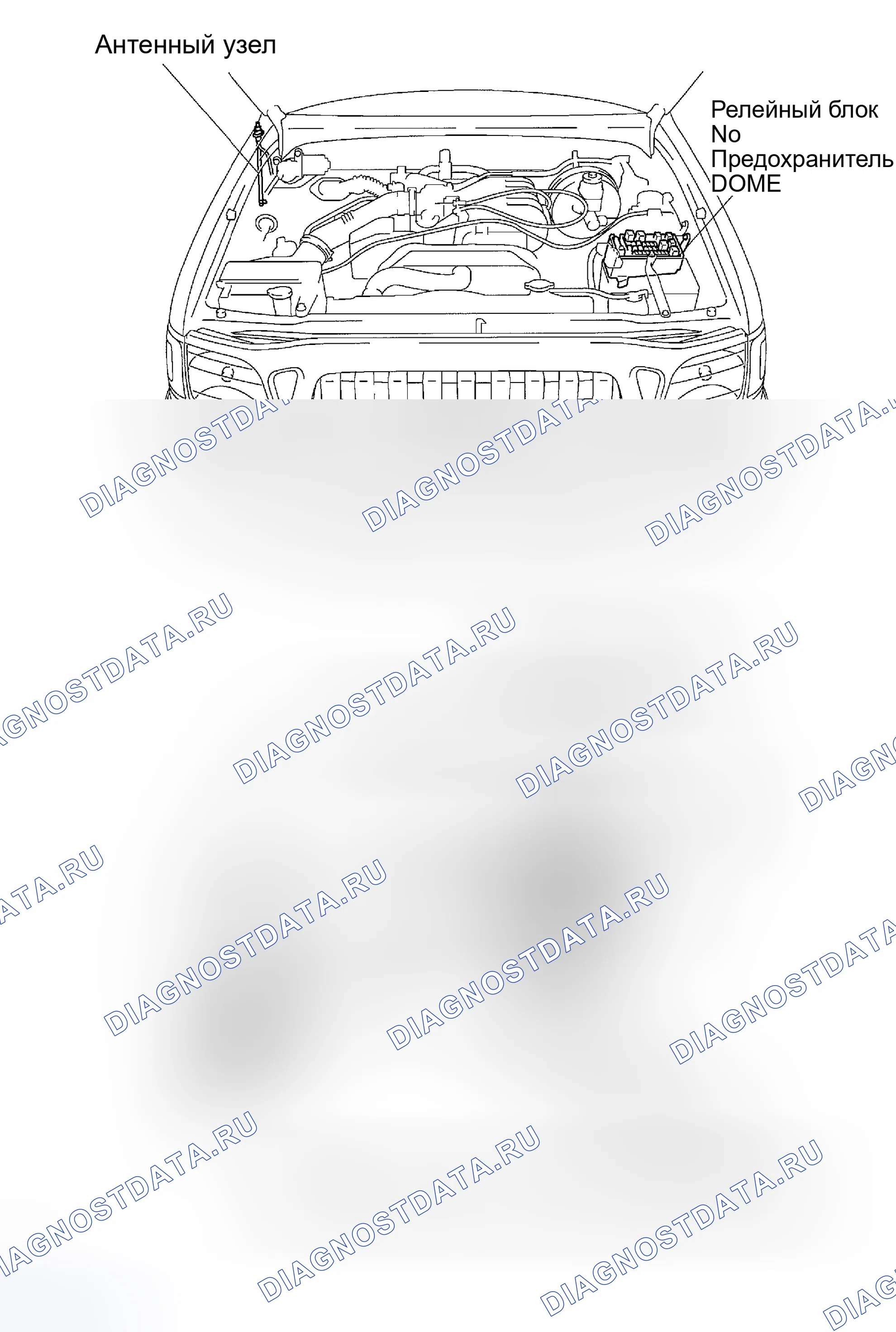 Рис. 50: РАСПОЛОЖЕНИЕ. Toyota Tacoma I рестайлинг