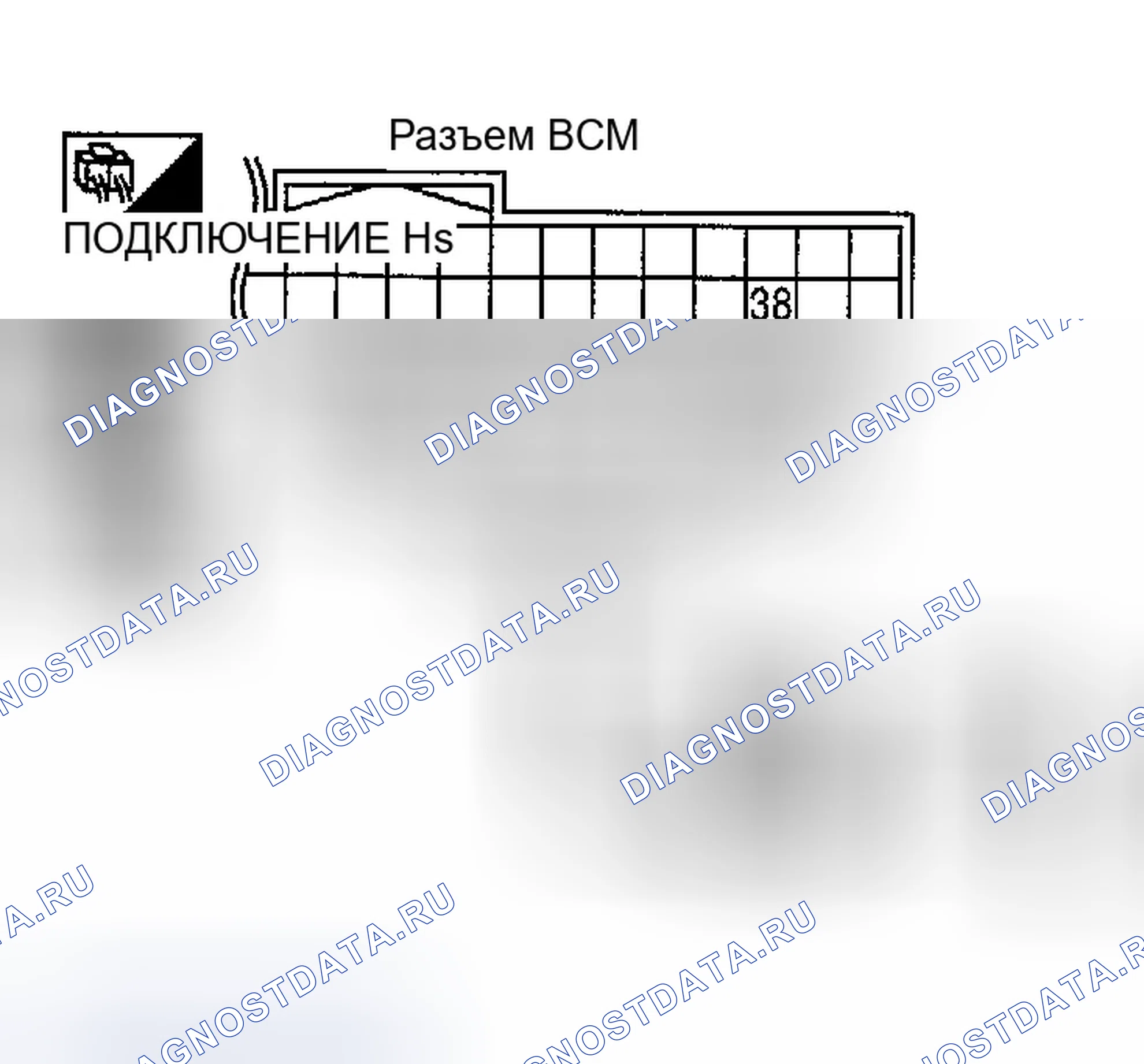 Рис. 31: ПРОВЕРКА ЦЕПИ ПИТАНИЯ И ЗАЗЕМЛЕНИЯ BCM. Infiniti FX45 I