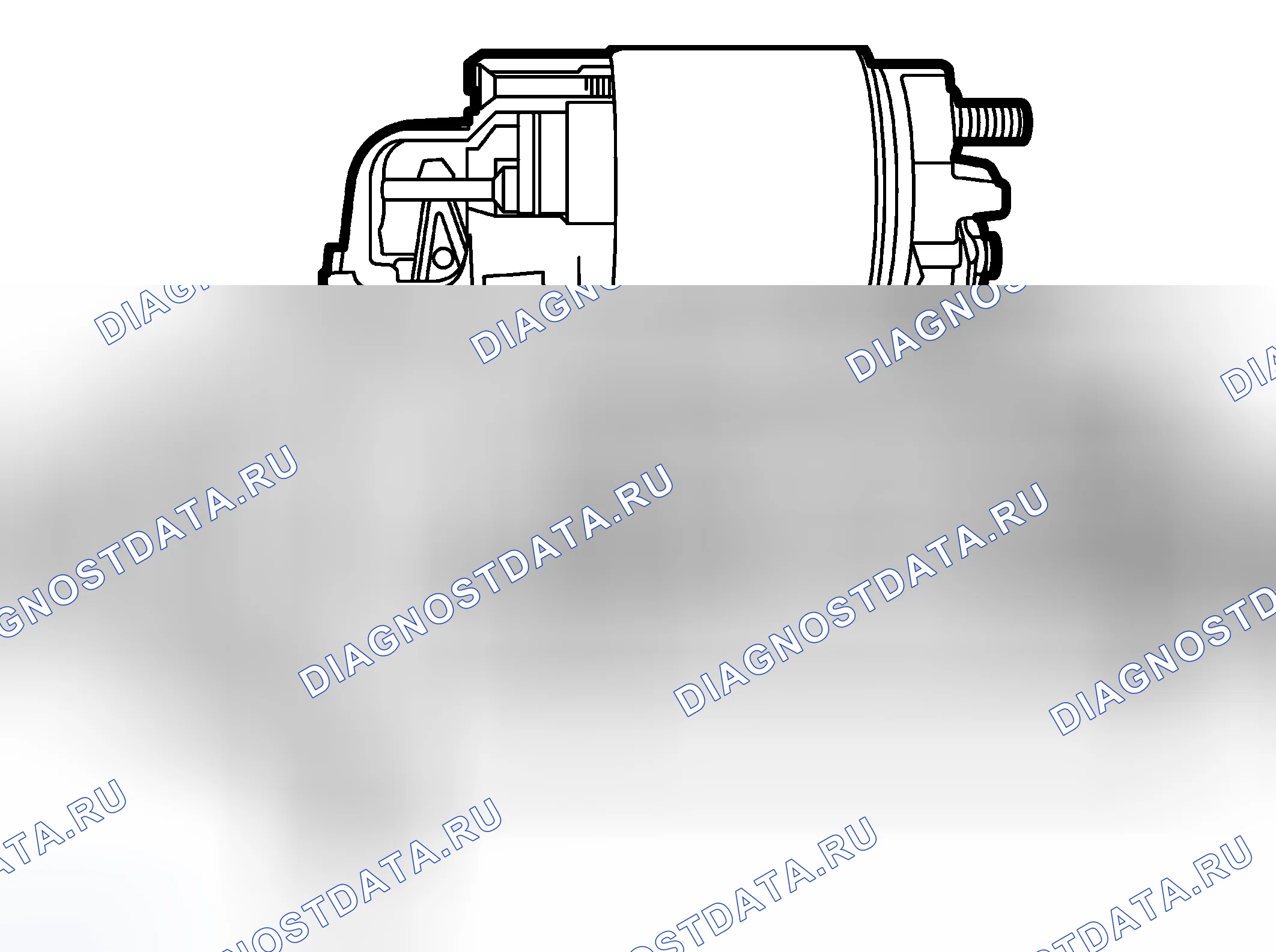 Рис. 67: Стартер. Kia Picanto II рестайлинг