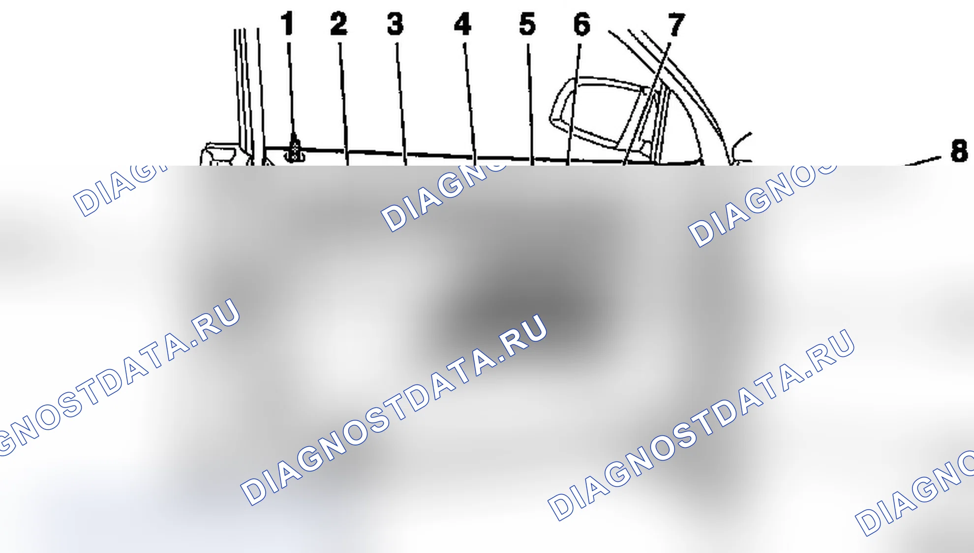 Обшивка передней двери. Opel Omega B