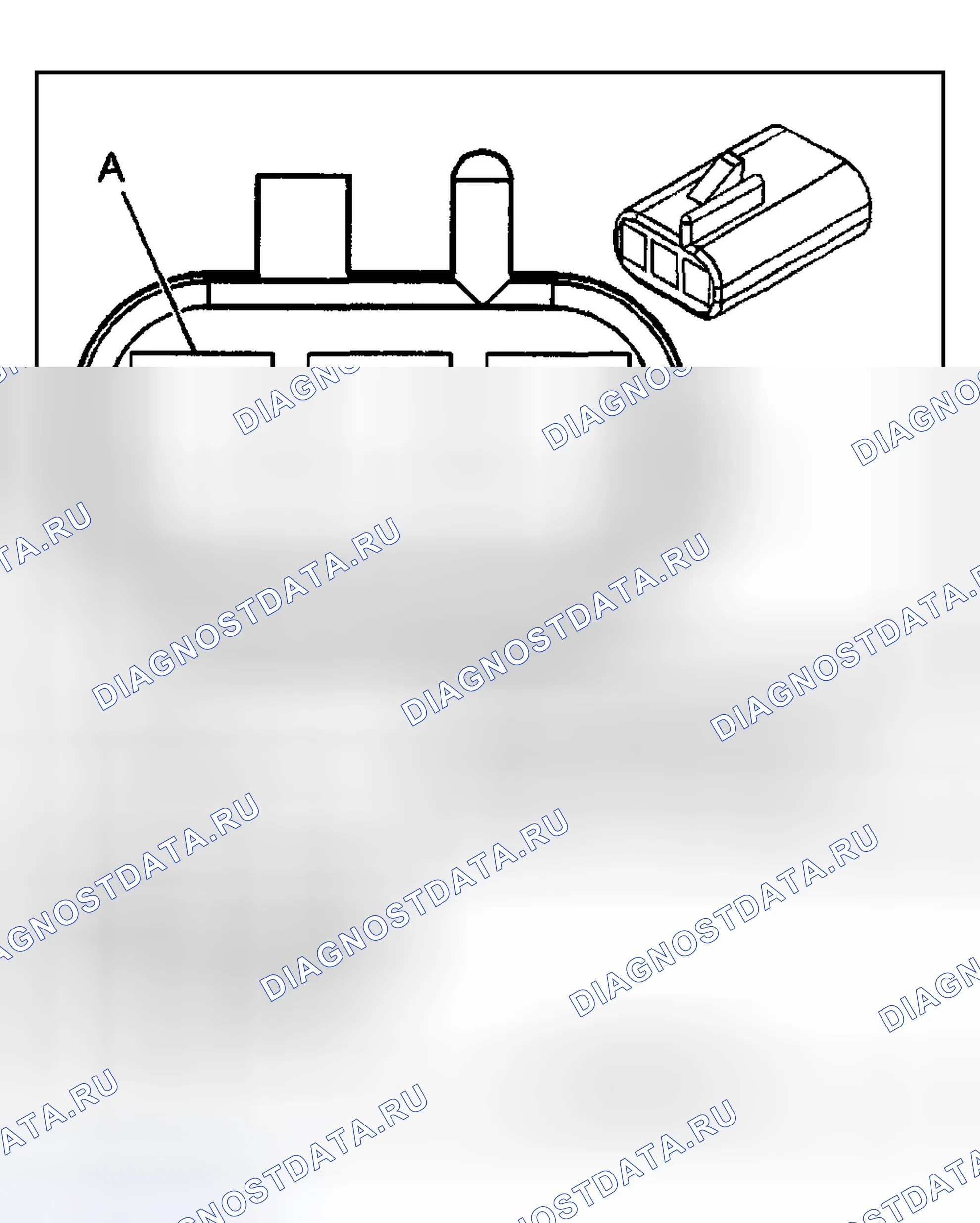Рис. 391: Фонарь заднего отсека. Cadillac Seville V