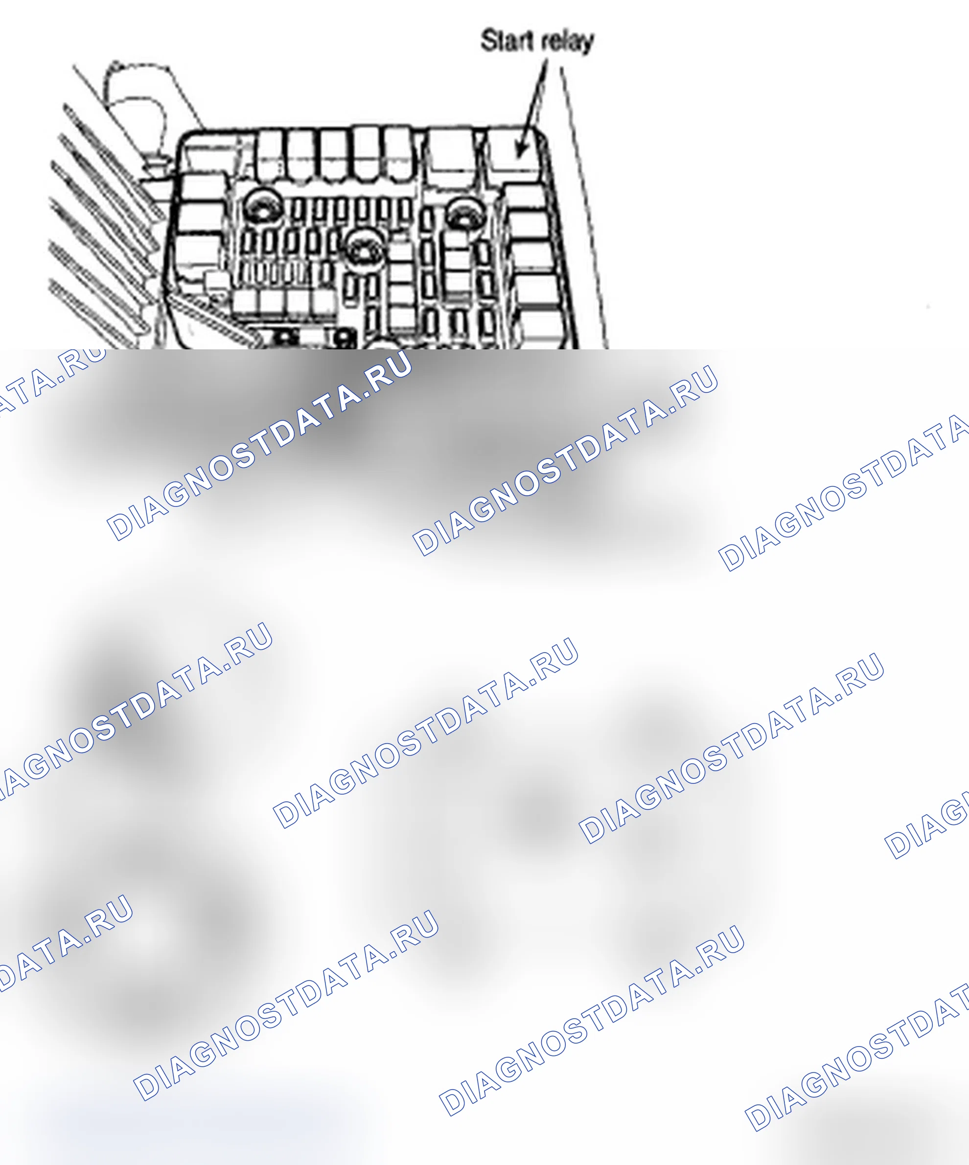 Рис. 8: СИЛОВОЕ РЕЛЕ (ТИП C). Hyundai Santa Fe II