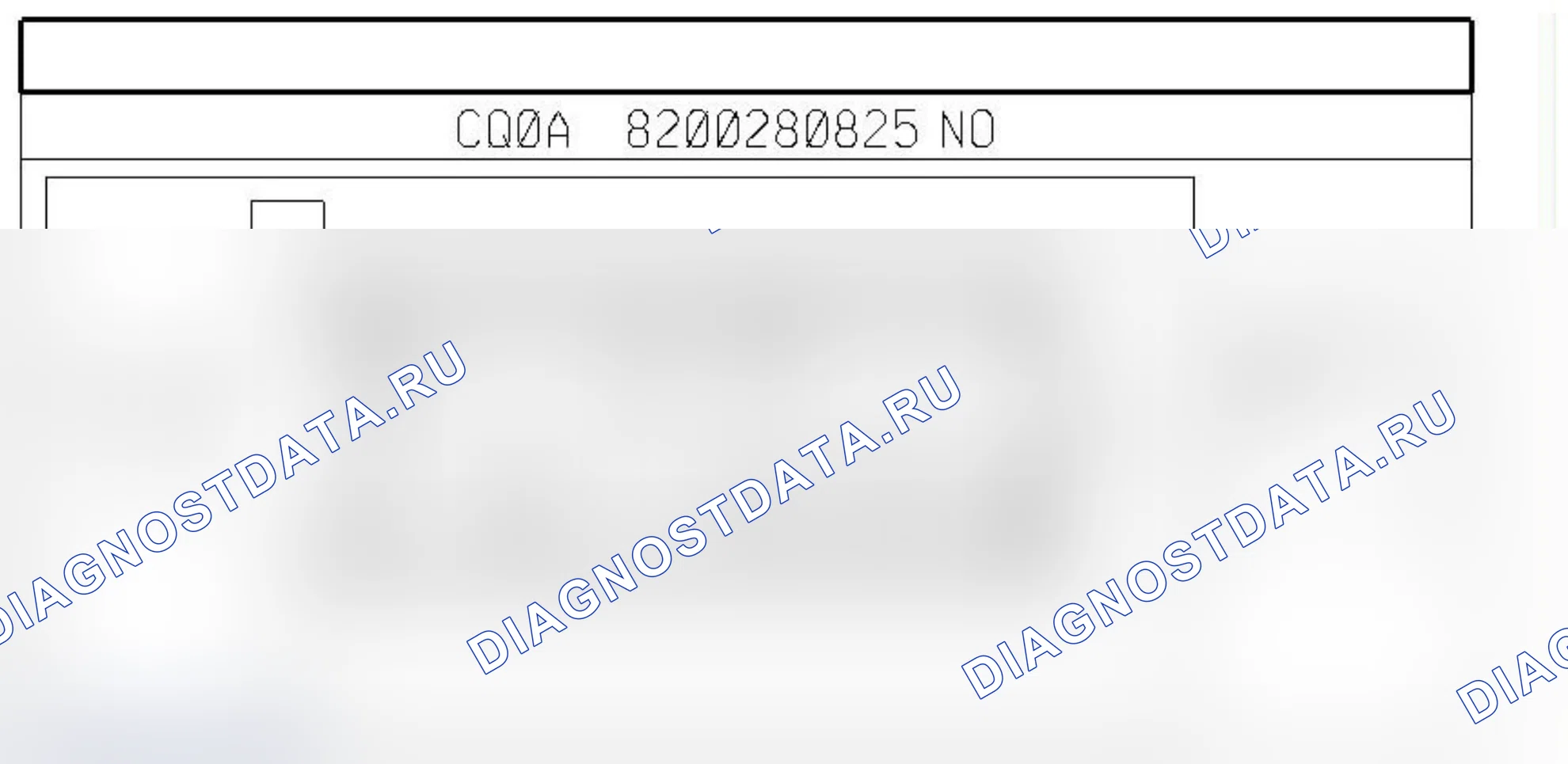 Распиновка разъёма 1216 — ЭБУ ручки управления автоматическим стояночным тормозом. Renault Espace IV-рест