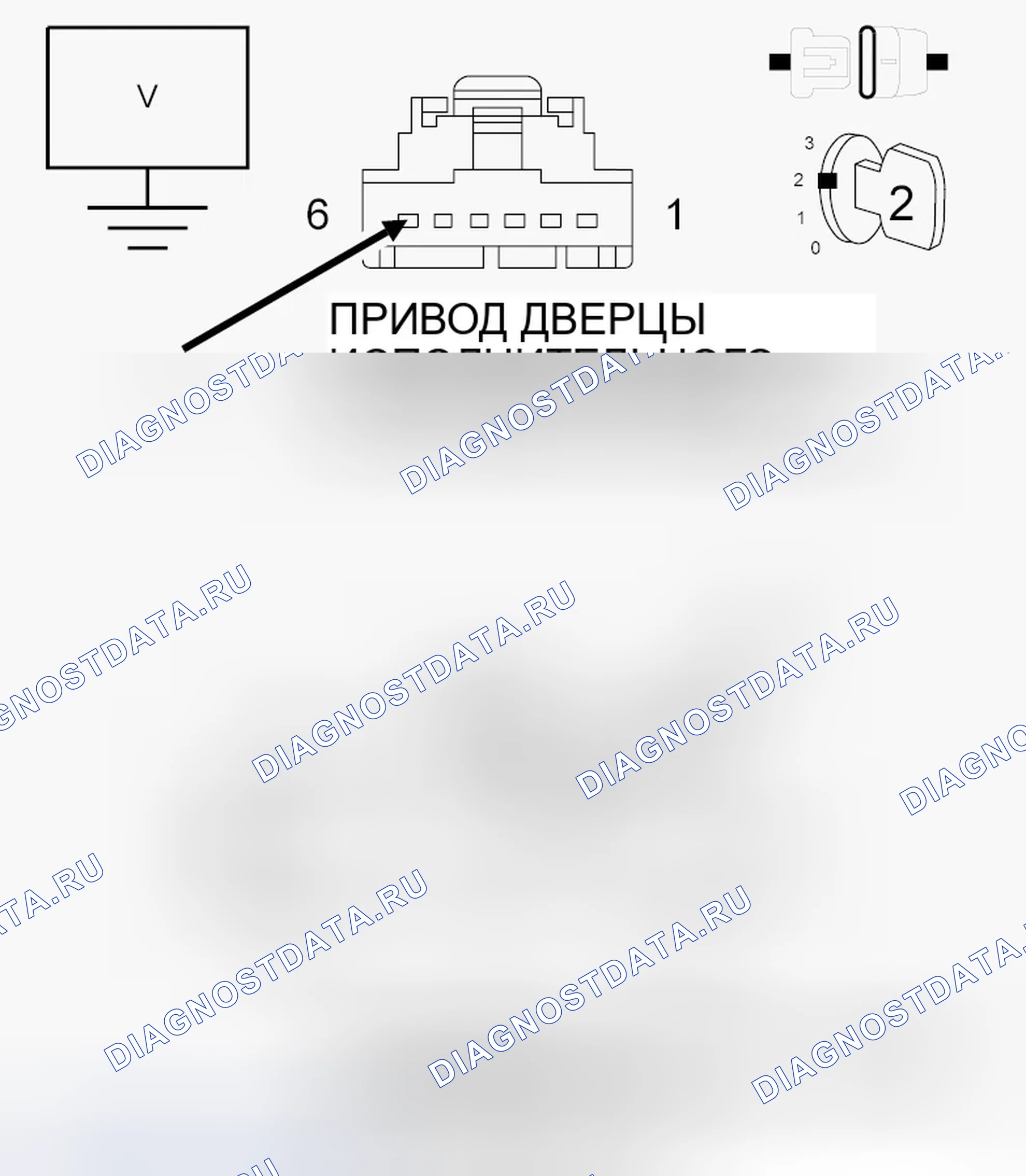 Рис. 48: ДИАГНОСТИЧЕСКИЙ ТЕСТ. Chrysler Town & Country V рестайлинг