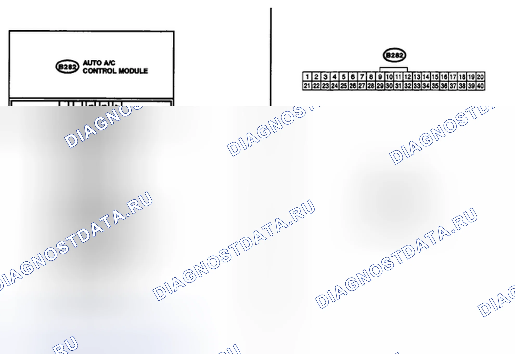 Рис. 137: электросхема. Subaru Outback BP рестайлинг