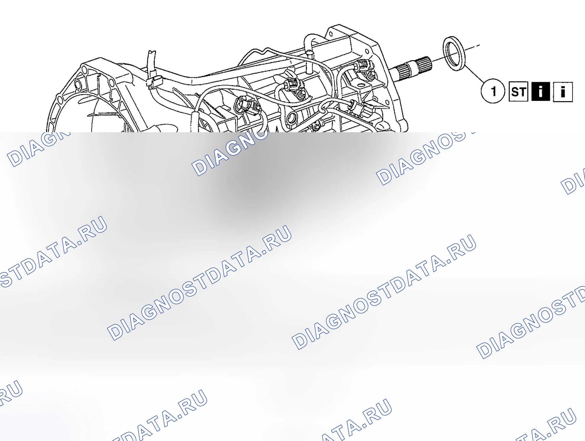 Рис. 273: Демонтаж и монтаж. Hyundai Nexo I
