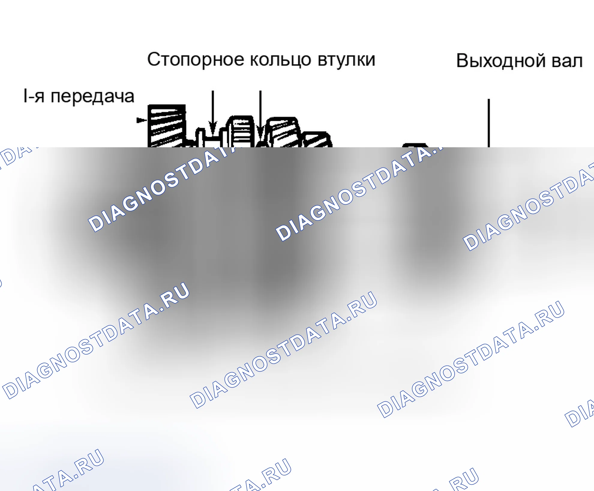 Рис. 10: ВЫХОДНОЙ ВАЛ. Chrysler Cirrus I