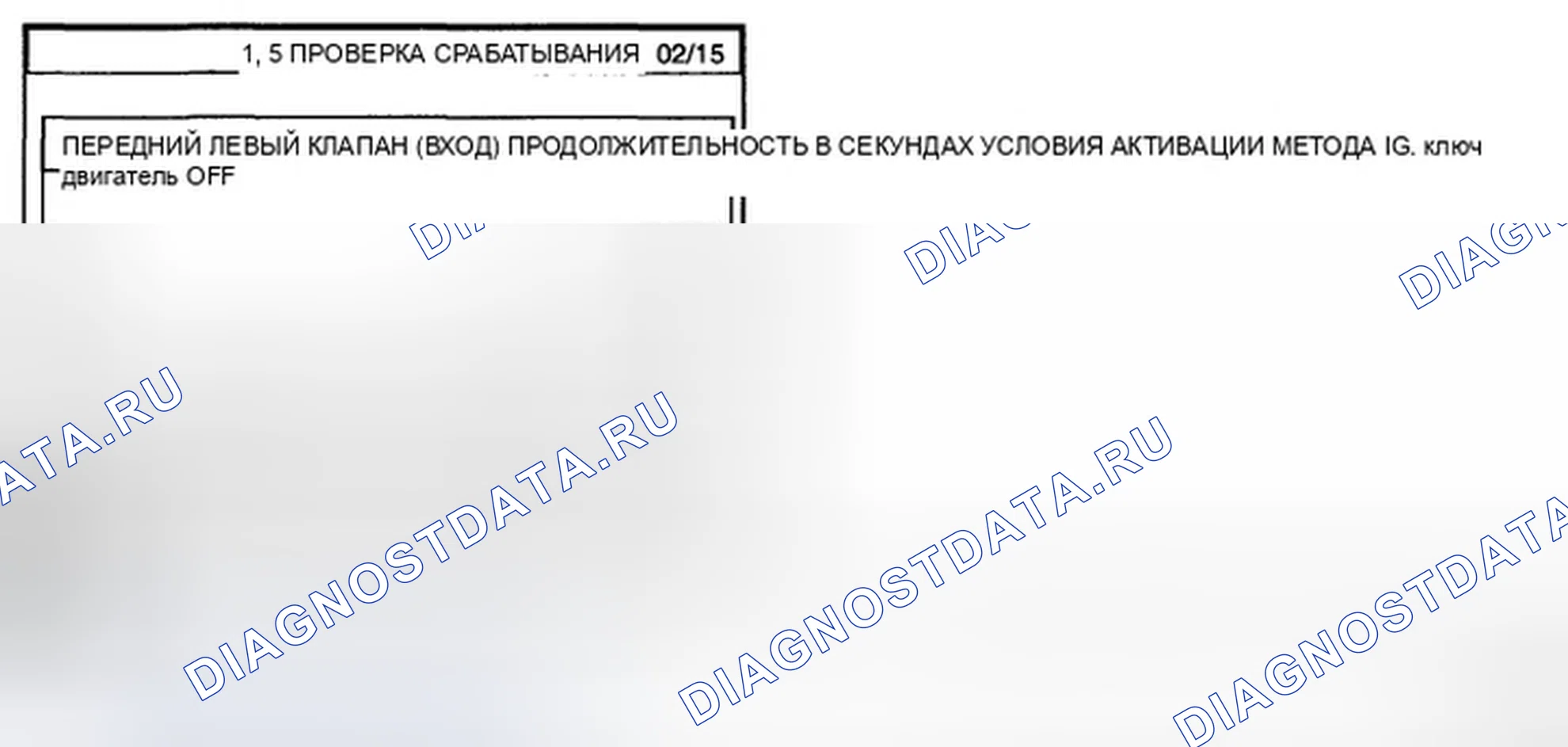Рис. 24: КОНТРОЛЬ СРАБАТЫВАНИЯ. Hyundai Accent III