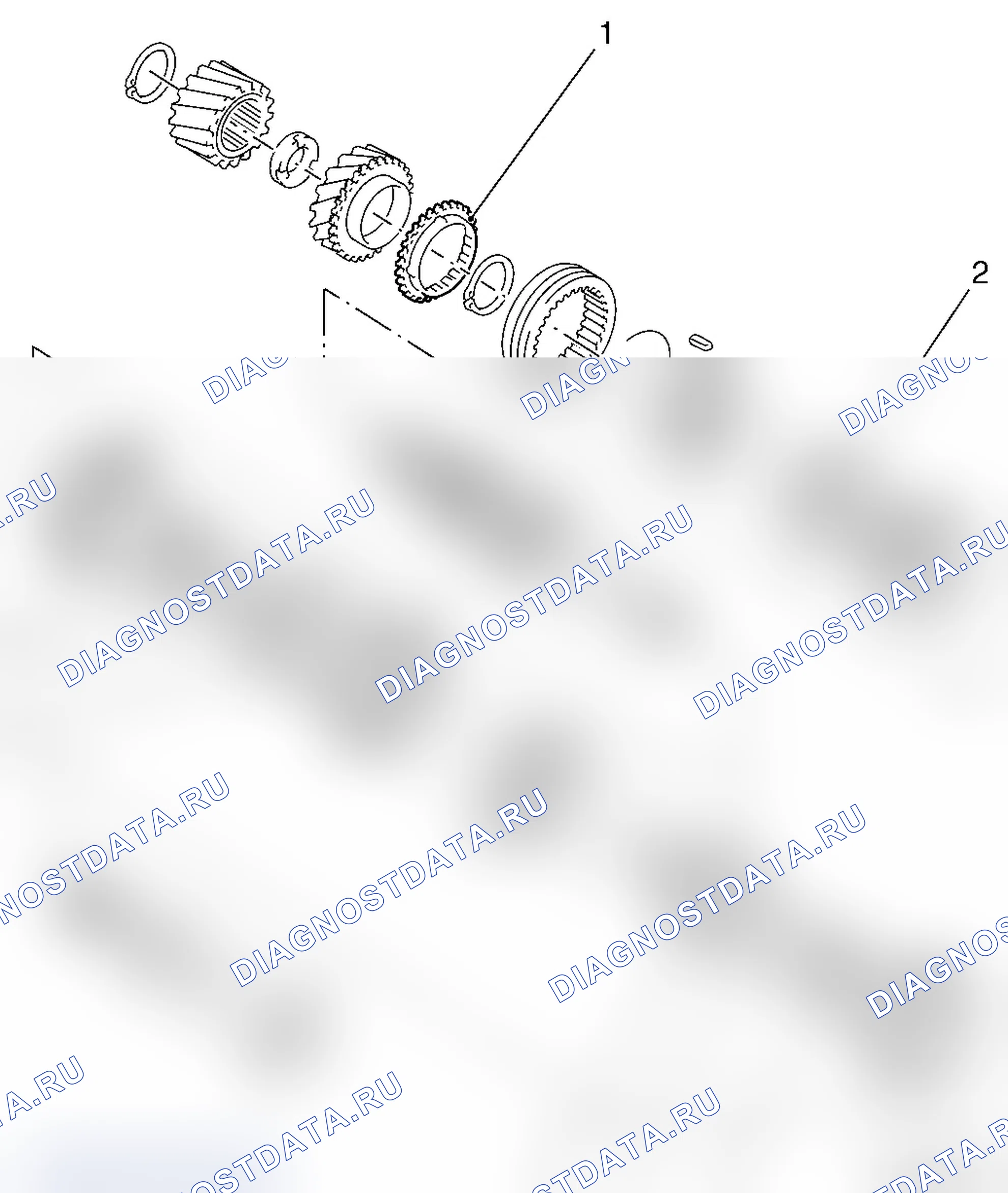 Обзор колец синхронизатора (F13+ / F13+ MTA). Opel Corsa D