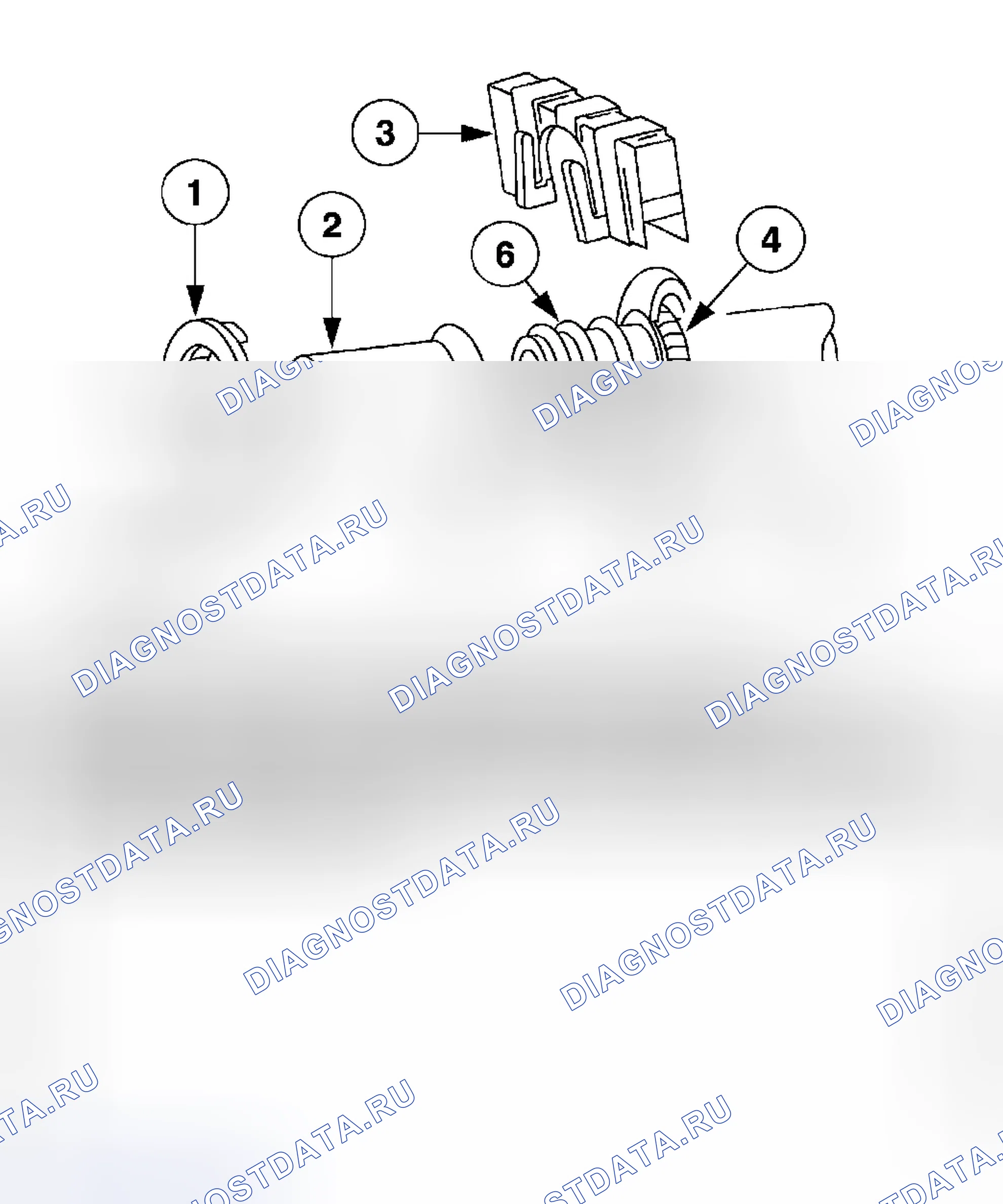Рис. 94: Пружинная замковая муфта. Hyundai Porter IV