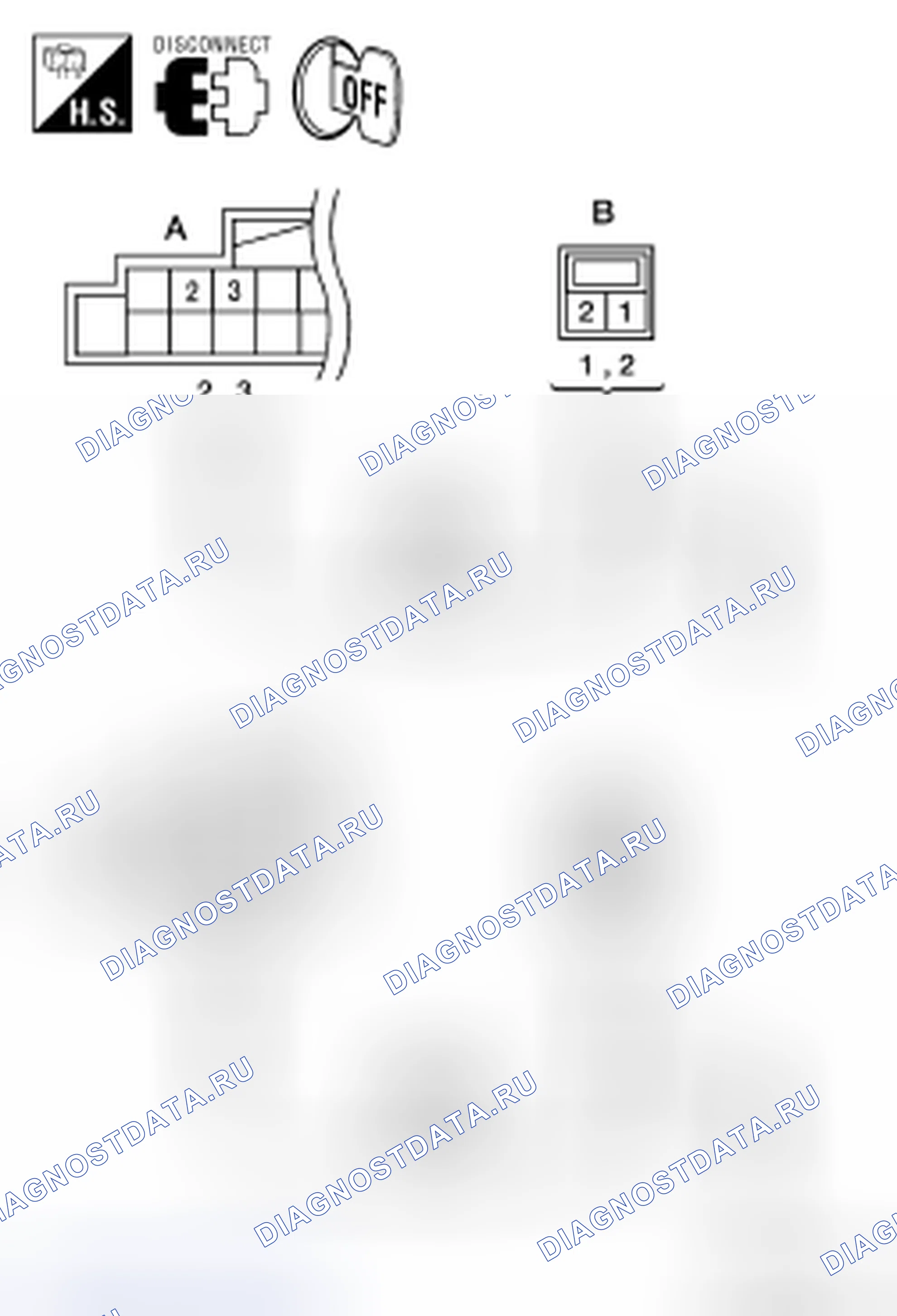Рис. 88: Процедура диагностики. Nissan Altima L32