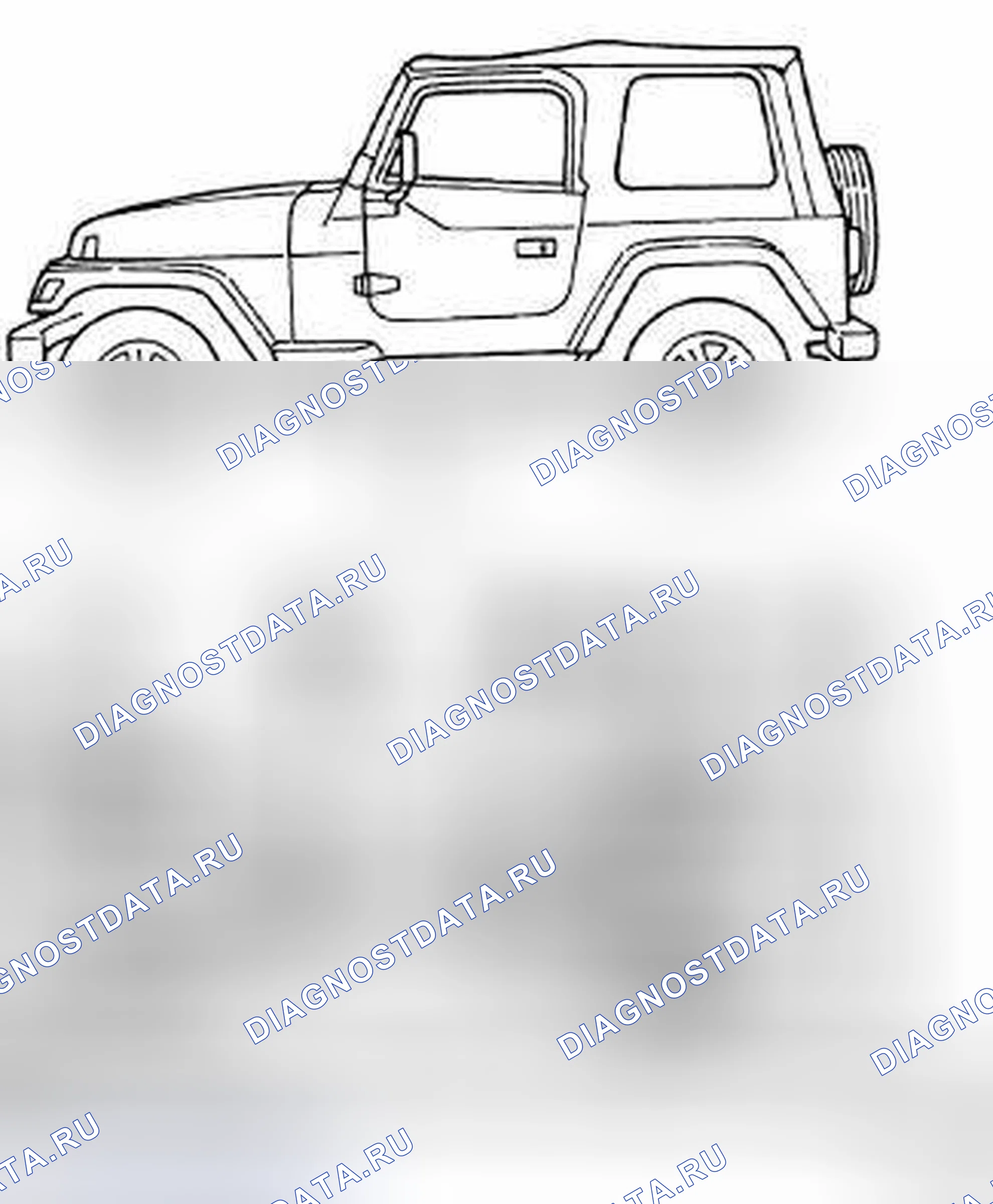 Рис. 6: ПОДЪЕМНЫЙ МЕХАНИЗМ. Jeep Wrangler III