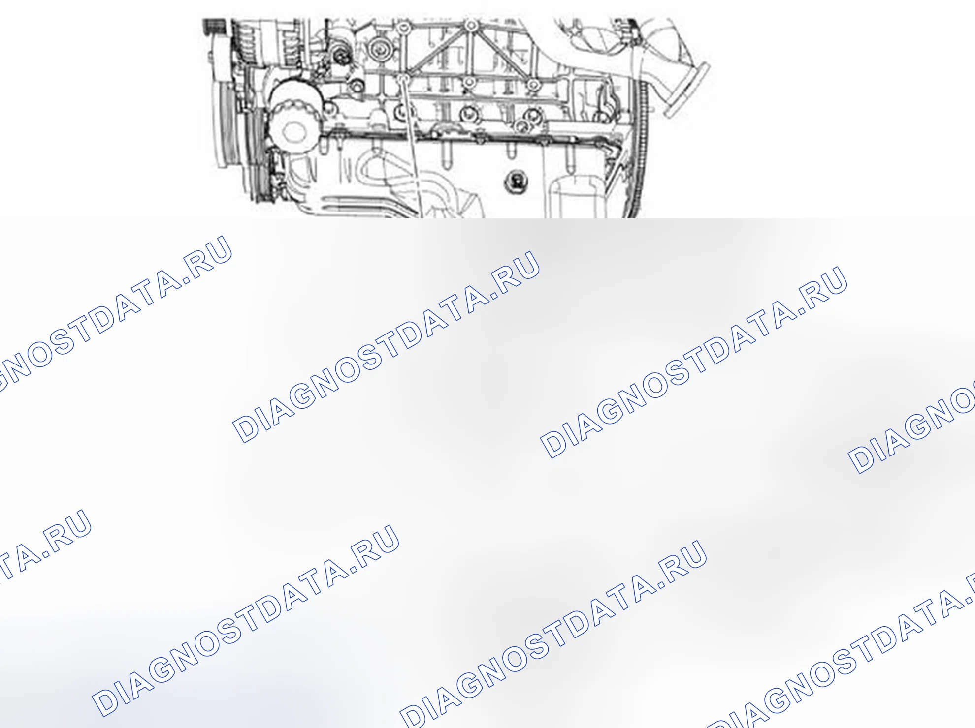 Рис. 681: Опорный изолятор двигателя Lh. Ford Mustang V рестайлинг 2