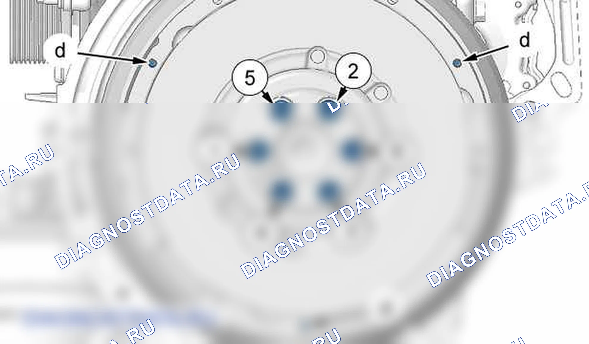 Снятие - Установка: сальники двигателя — b1cp0m2d. Citroen C-Elysee I
