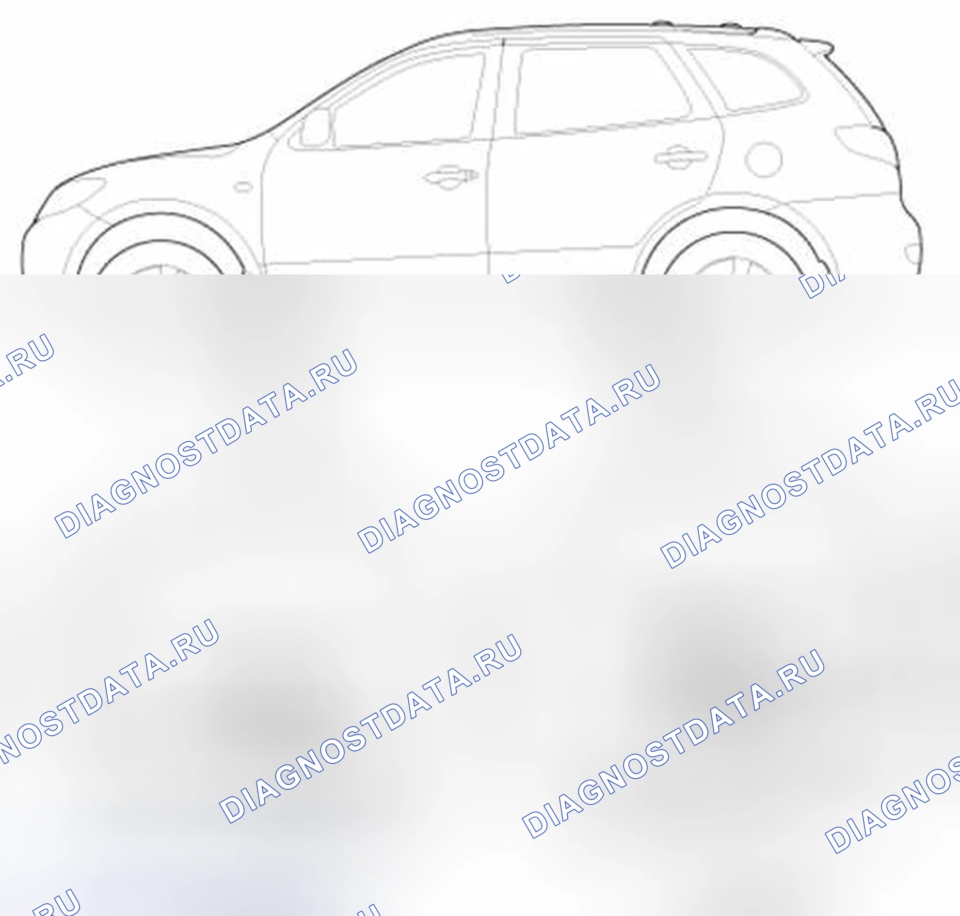 Рис. 18. Hyundai Santa Fe II рестайлинг