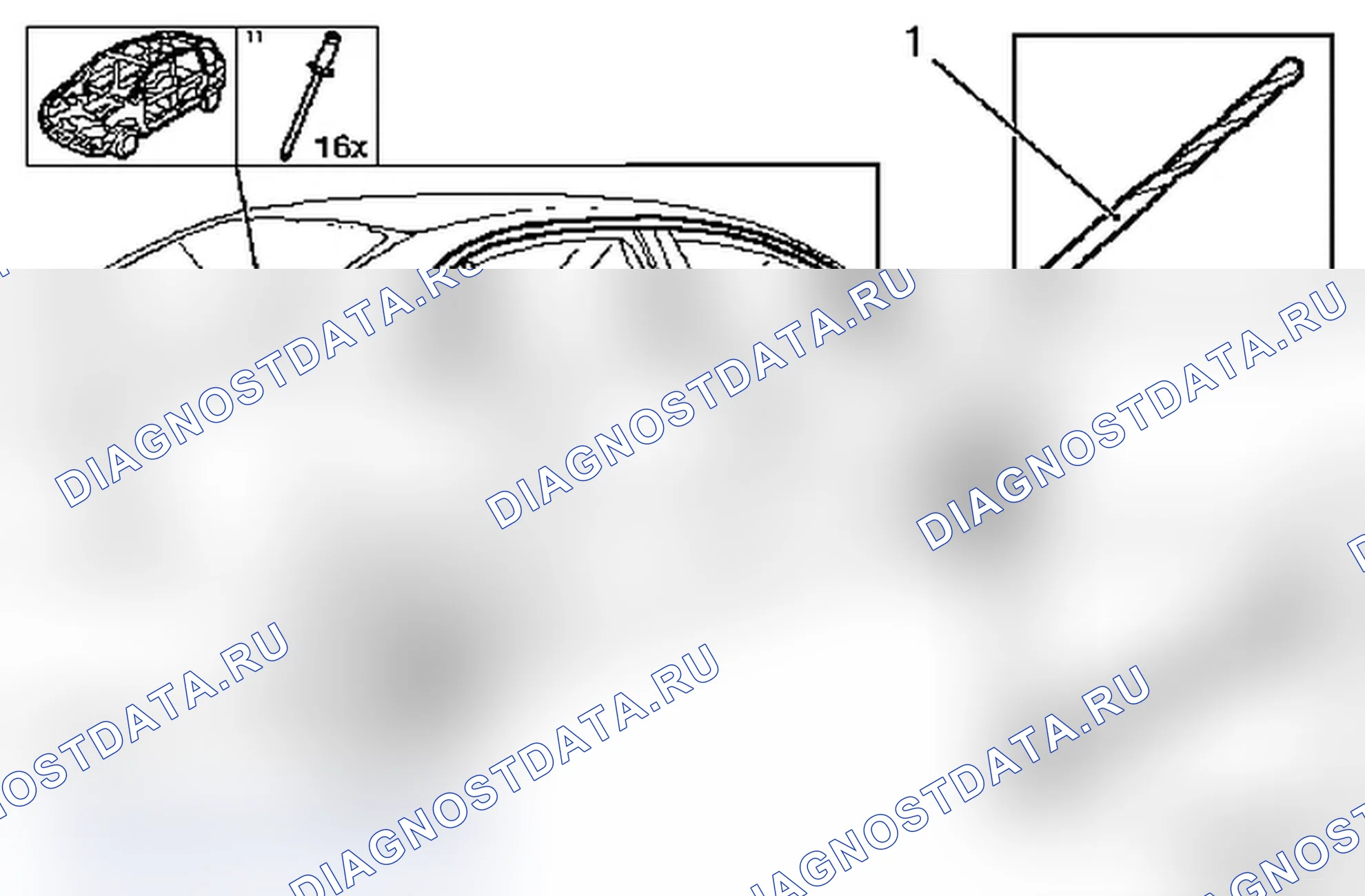 Замена декоративной планки для водосточного желобка (модель F 69). Opel Vectra C