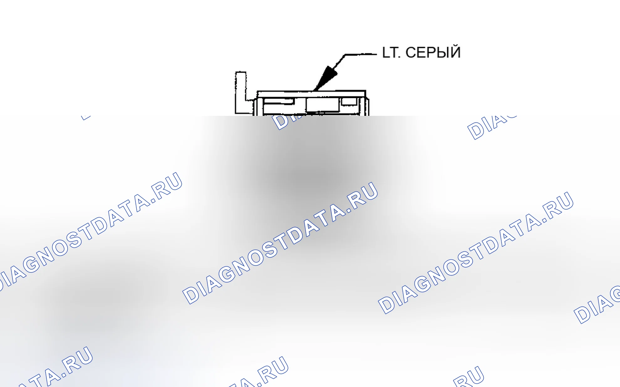 Рис. 1: ИДЕНТИФИКАЦИЯ СОЕДИНИТЕЛЯ. Chrysler Town & Country IV