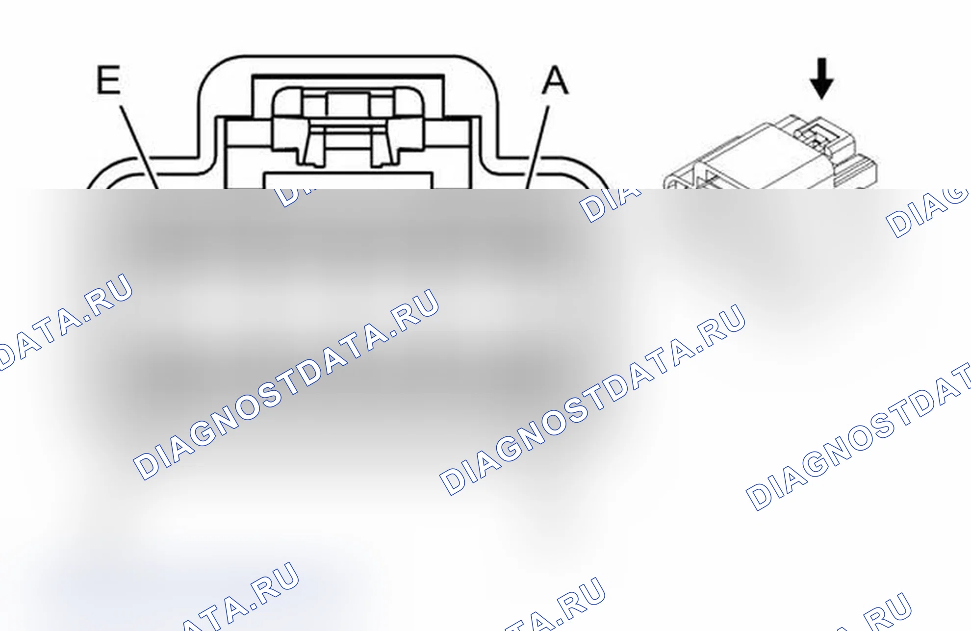 Рис. 397: Переключатель регулятора сиденья - водитель (AG3). Chevrolet Traverse I