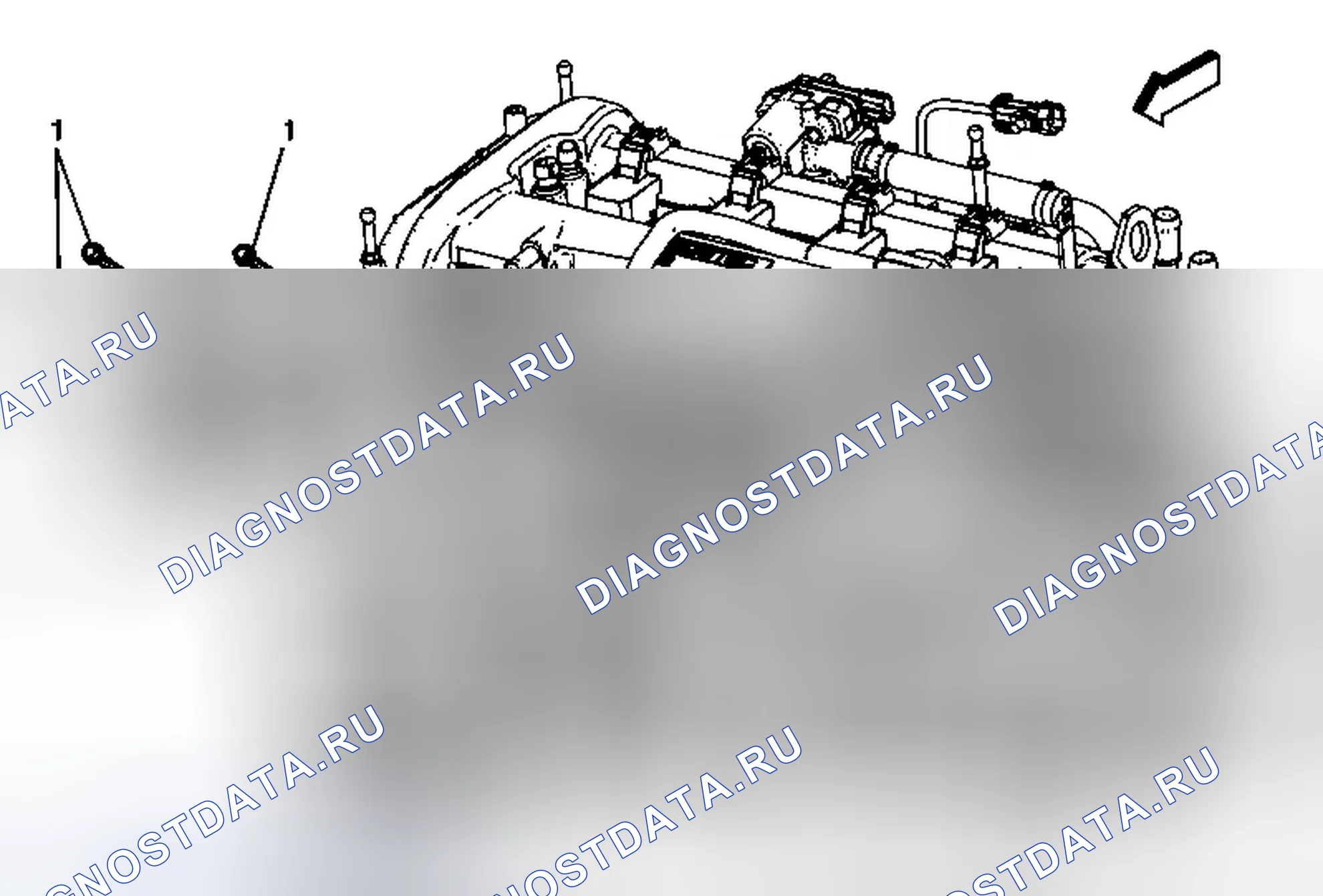 Рис. 38: Замена корпуса дроссельной заслонки в сборе. Chevrolet Equinox II