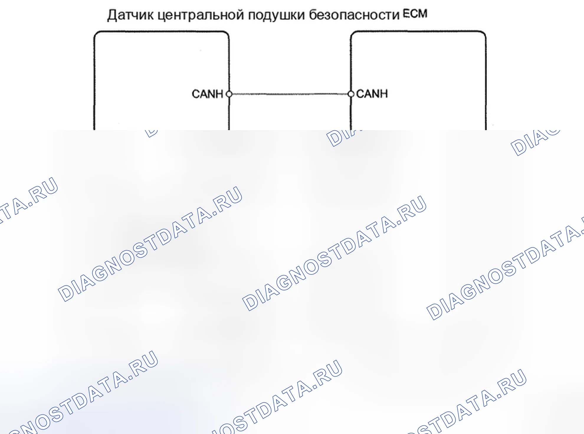 Рис. 89: Клемма Tc и Cg - электросхема. Toyota RAV4 III