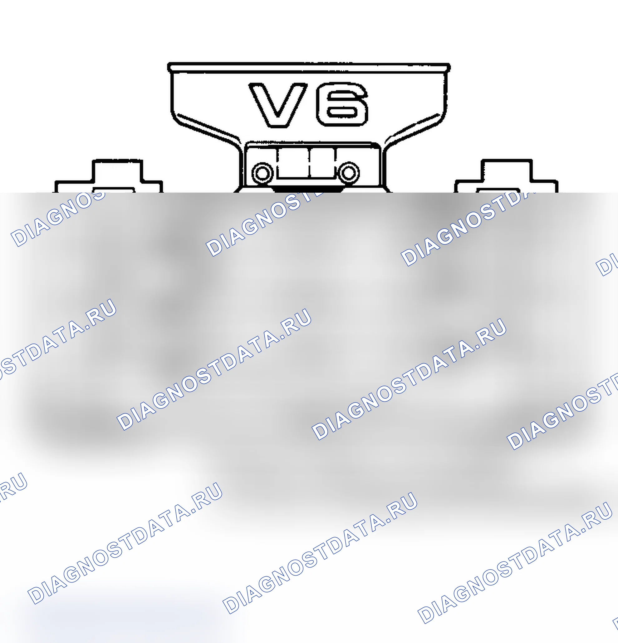 Рис. 2: Порядок срабатывания 2.8L V6. Audi A4 B5 рестайлинг