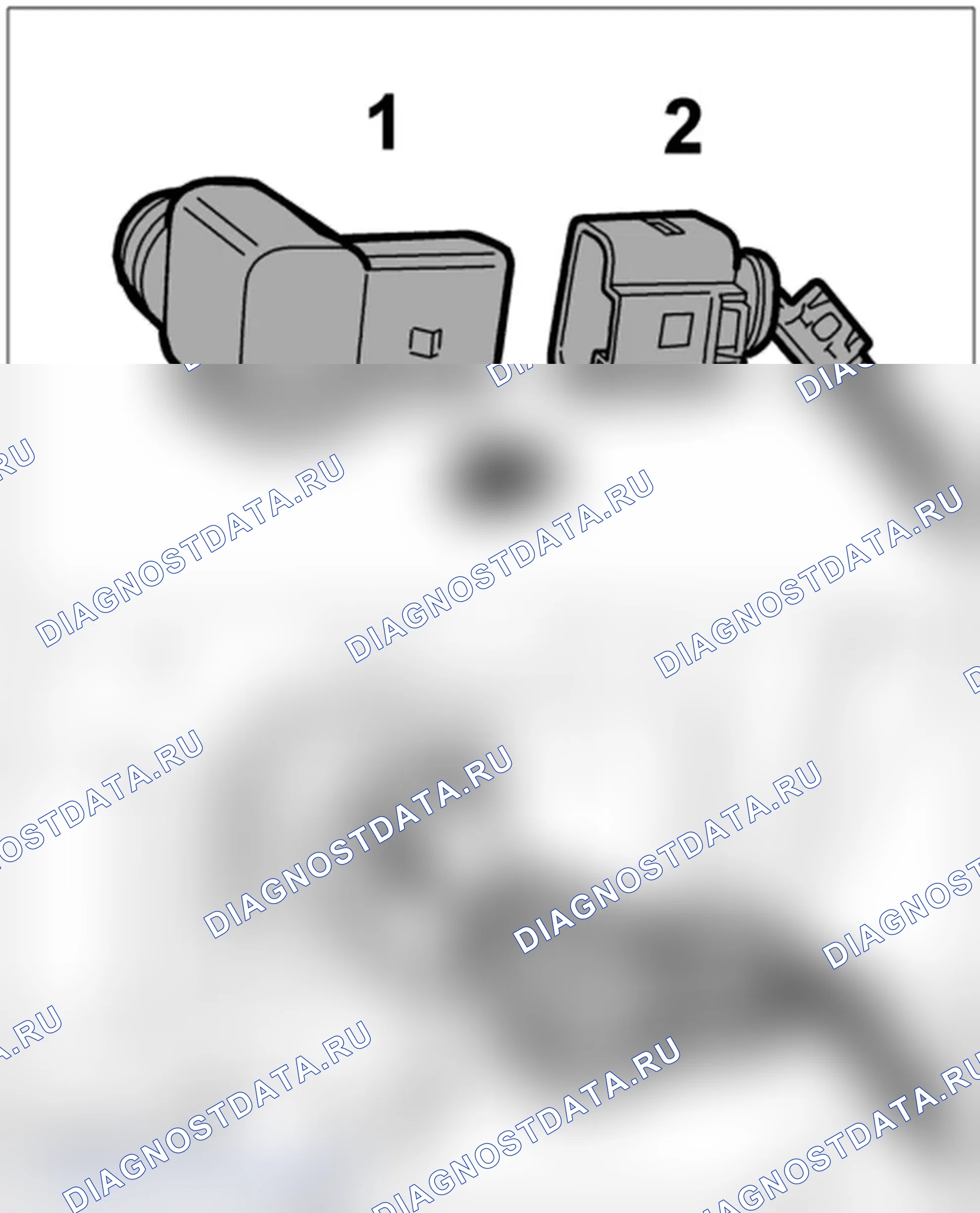Рис. 141: Установка датчика для ParkAssist. Porsche 911 GT3 997