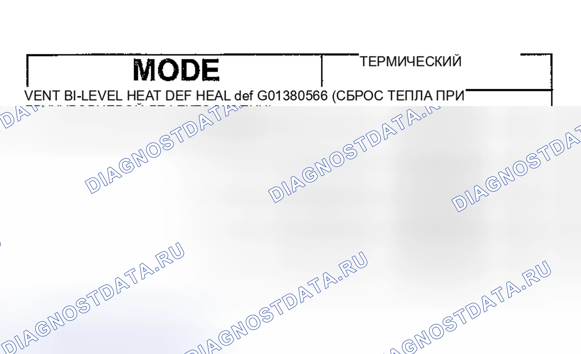 Рис. 7: СПЕЦИФИКАЦИЯ ПРИВОДА УПРАВЛЕНИЯ РЕЖИМОМ НАГРЕВАТЕЛЯ. Suzuki Vitara I