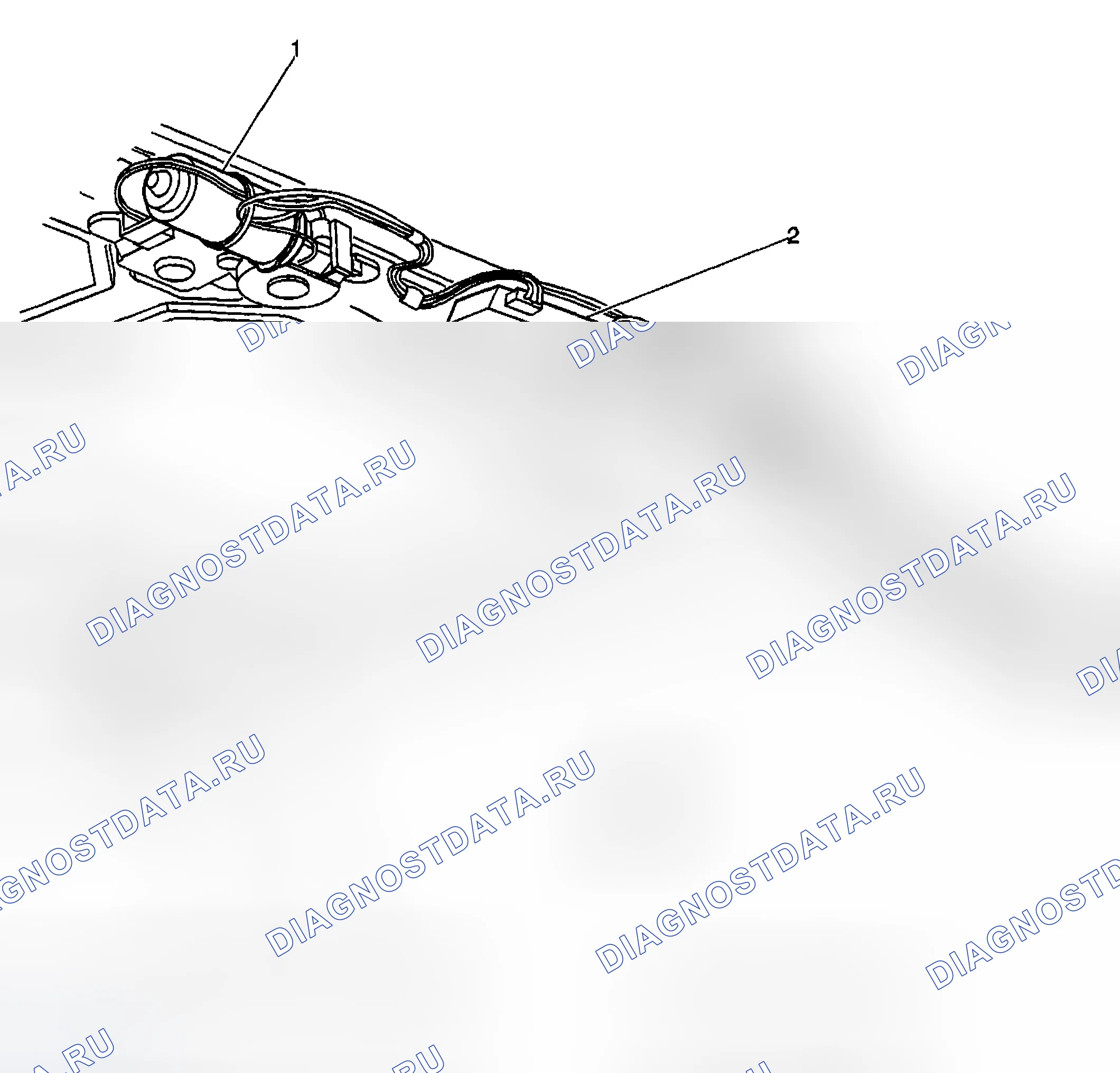 Рис. 46: Виды компонентов механизированной кровли. Hyundai Terracan I