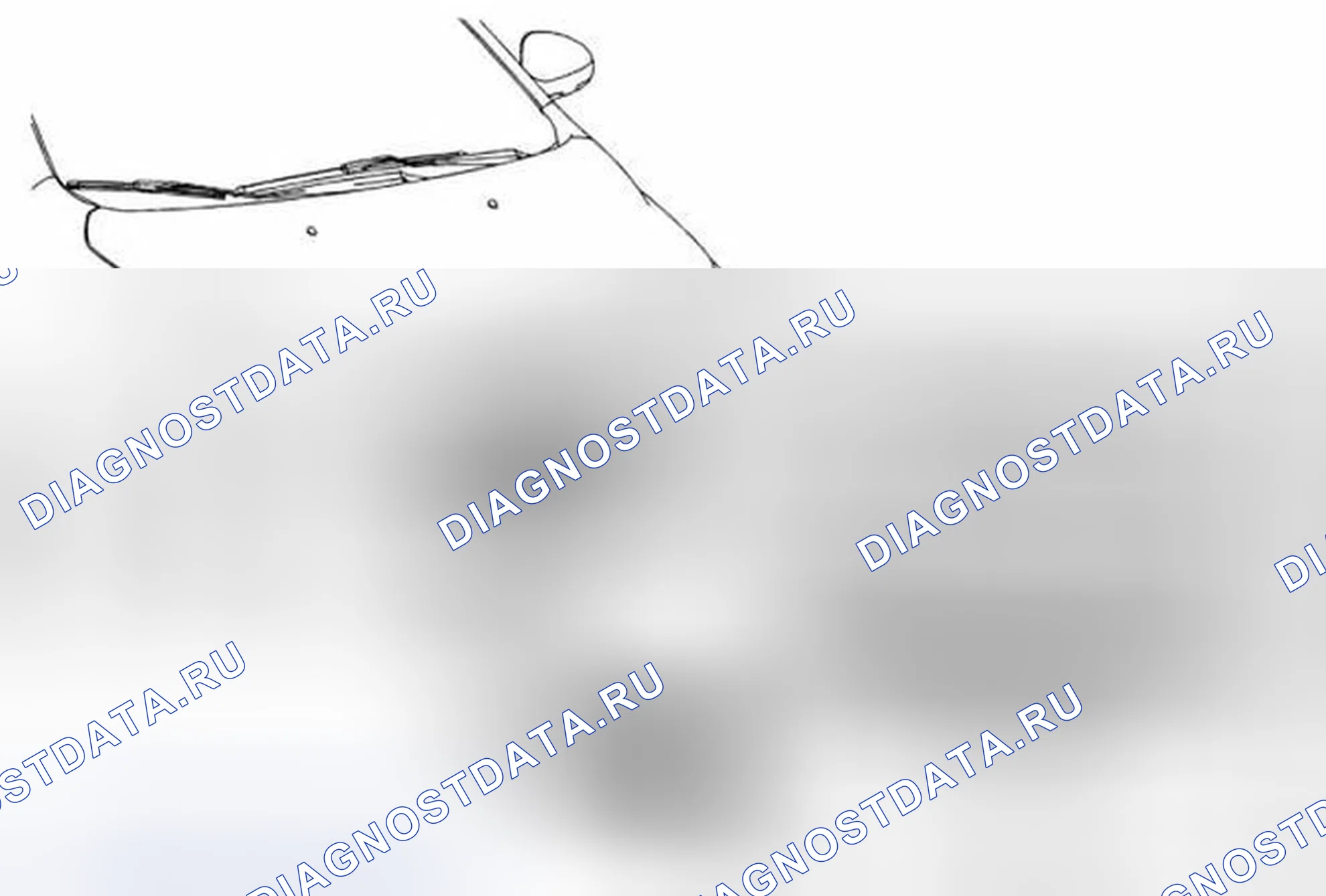 Рис. 5: Замена датчика температуры окружающего воздуха. Chevrolet Sonic I