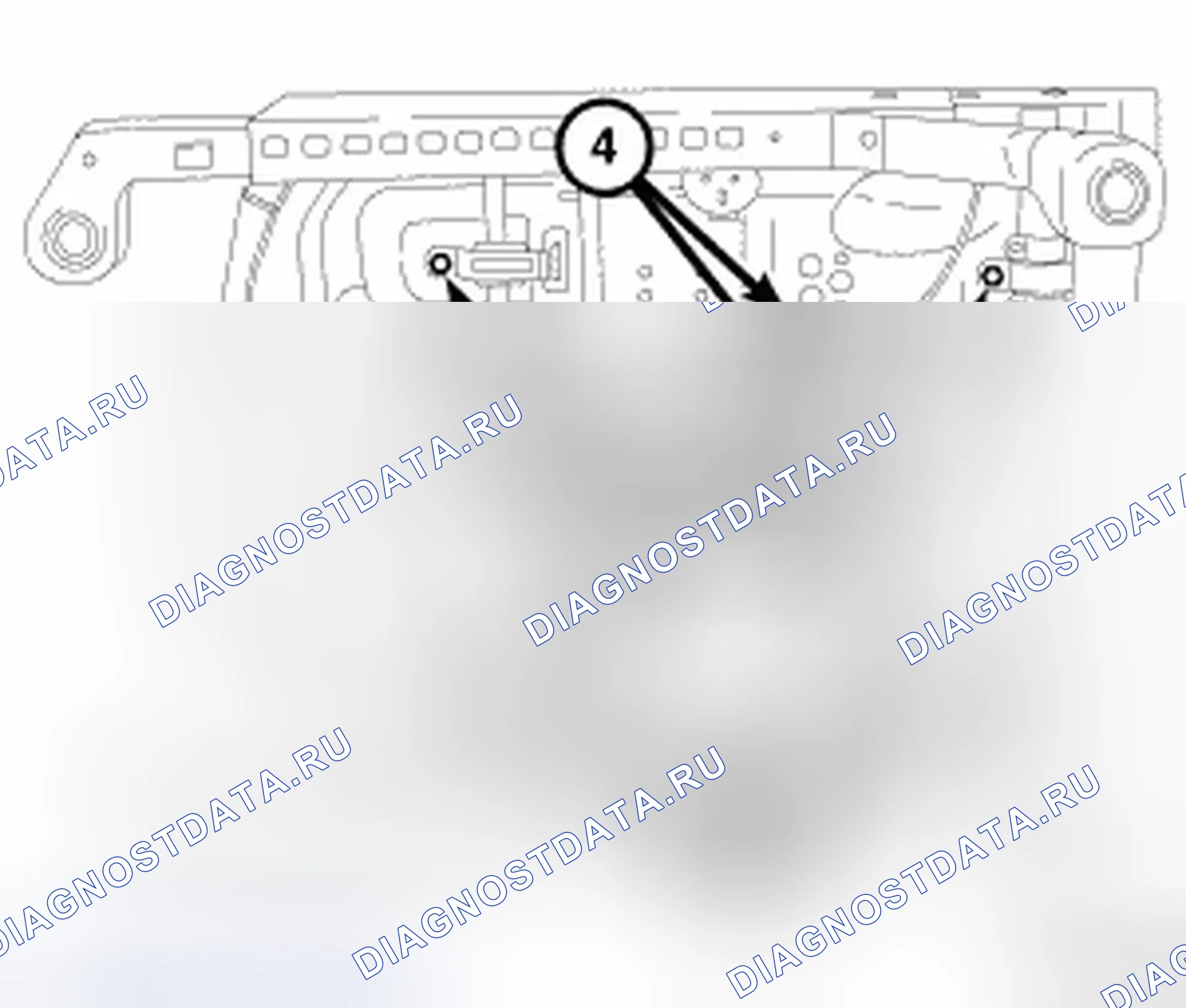Рис. 174: ДЕМОНТАЖ. Dodge Avenger II
