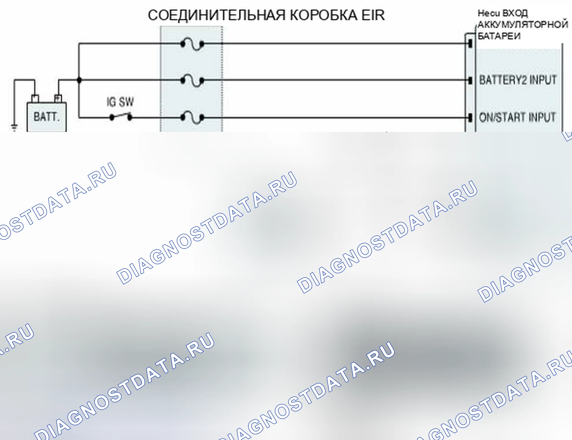 Рис. 140: Схема диагностической цепи. Kia Forte I