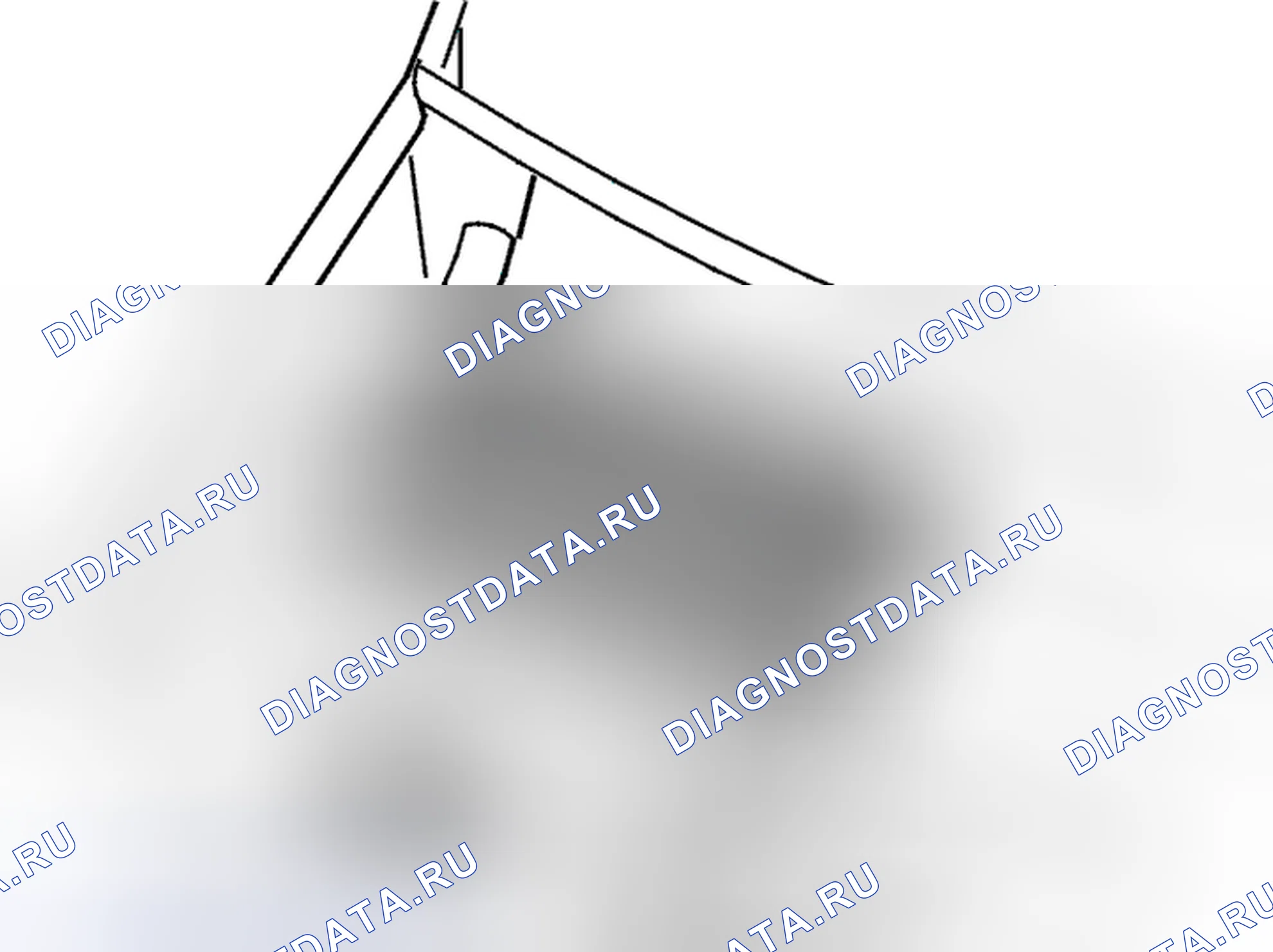 Рис. 701: Проверка установки вентиляционного фильтра пассажирского салона. Volvo C70 I