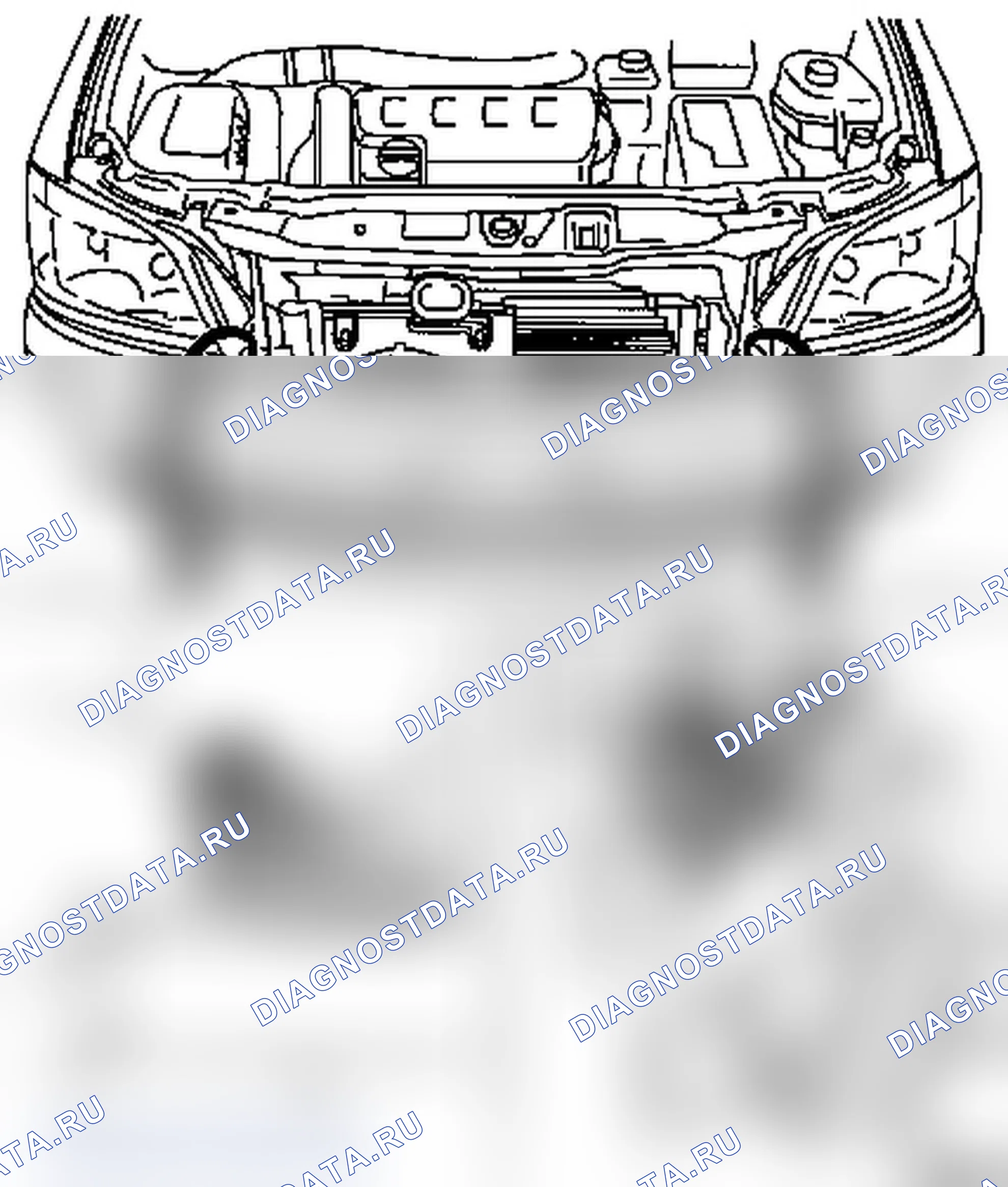 Регулировка противотуманных фар. Opel Zafira A рестайлинг
