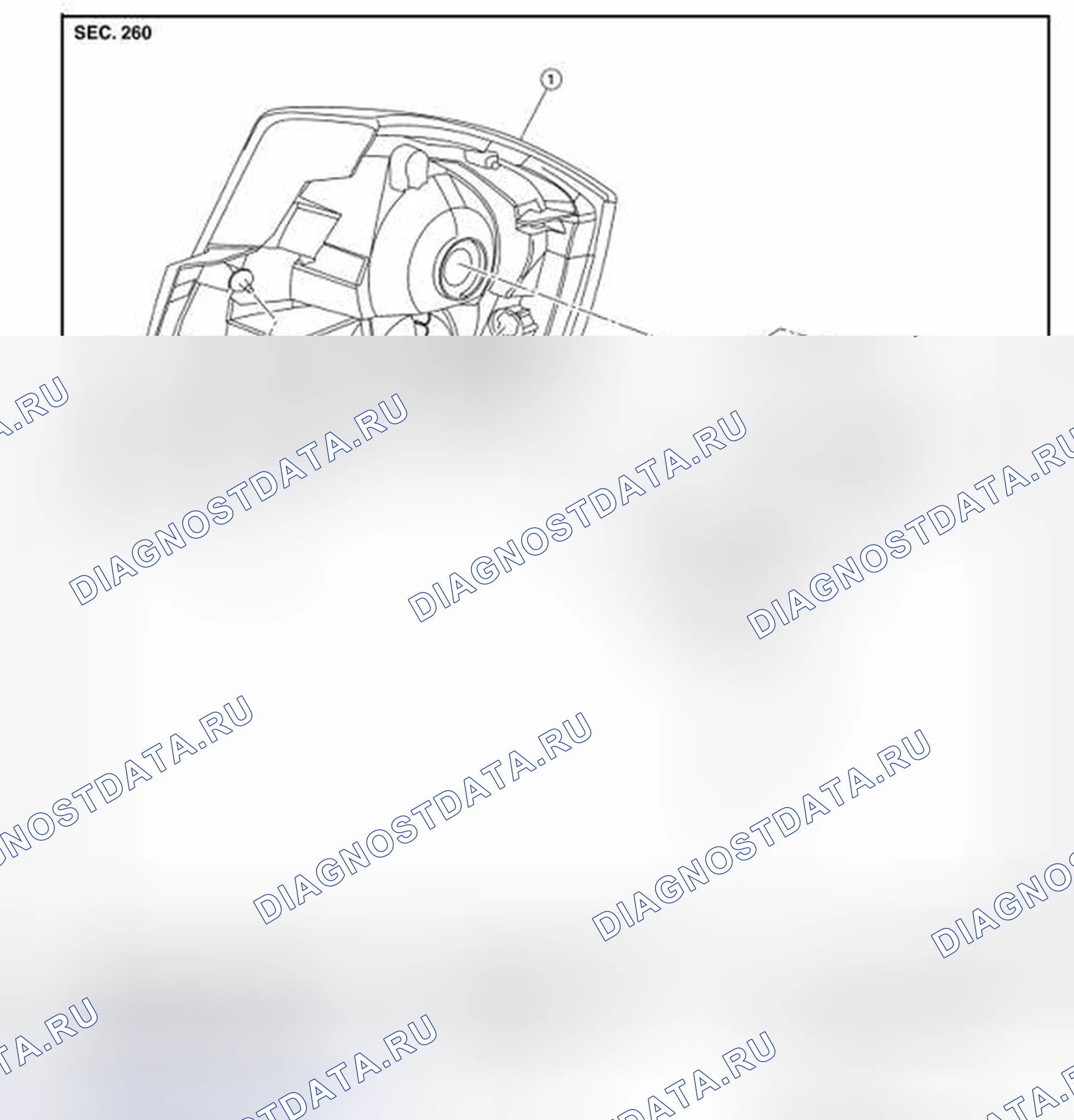 Рис. 88: Компонент. Nissan Sentra B16 рестайлинг