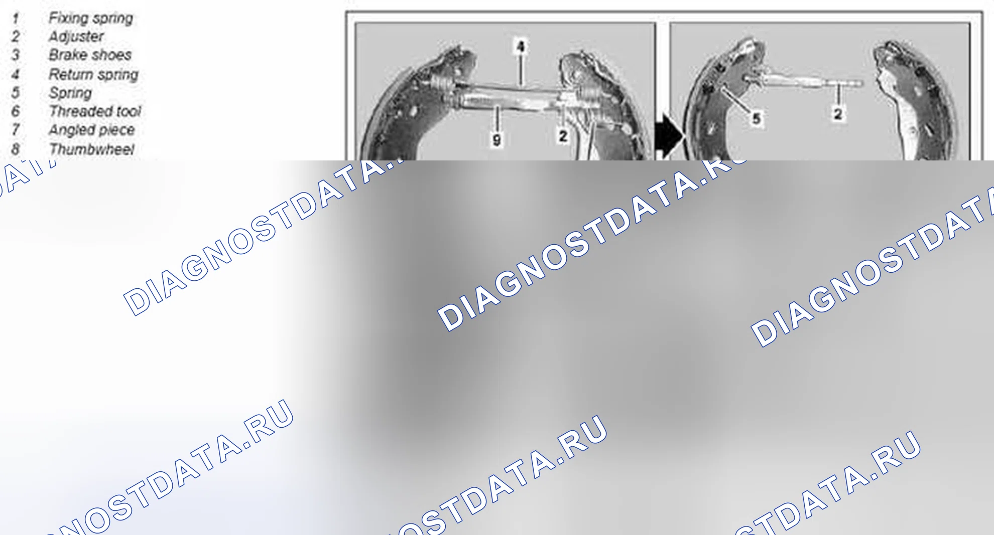 Рис. 68: Монтаж, демонтаж автоматического регулятора тормозов - AR42.10-P-0169MCU. Kia Soul I