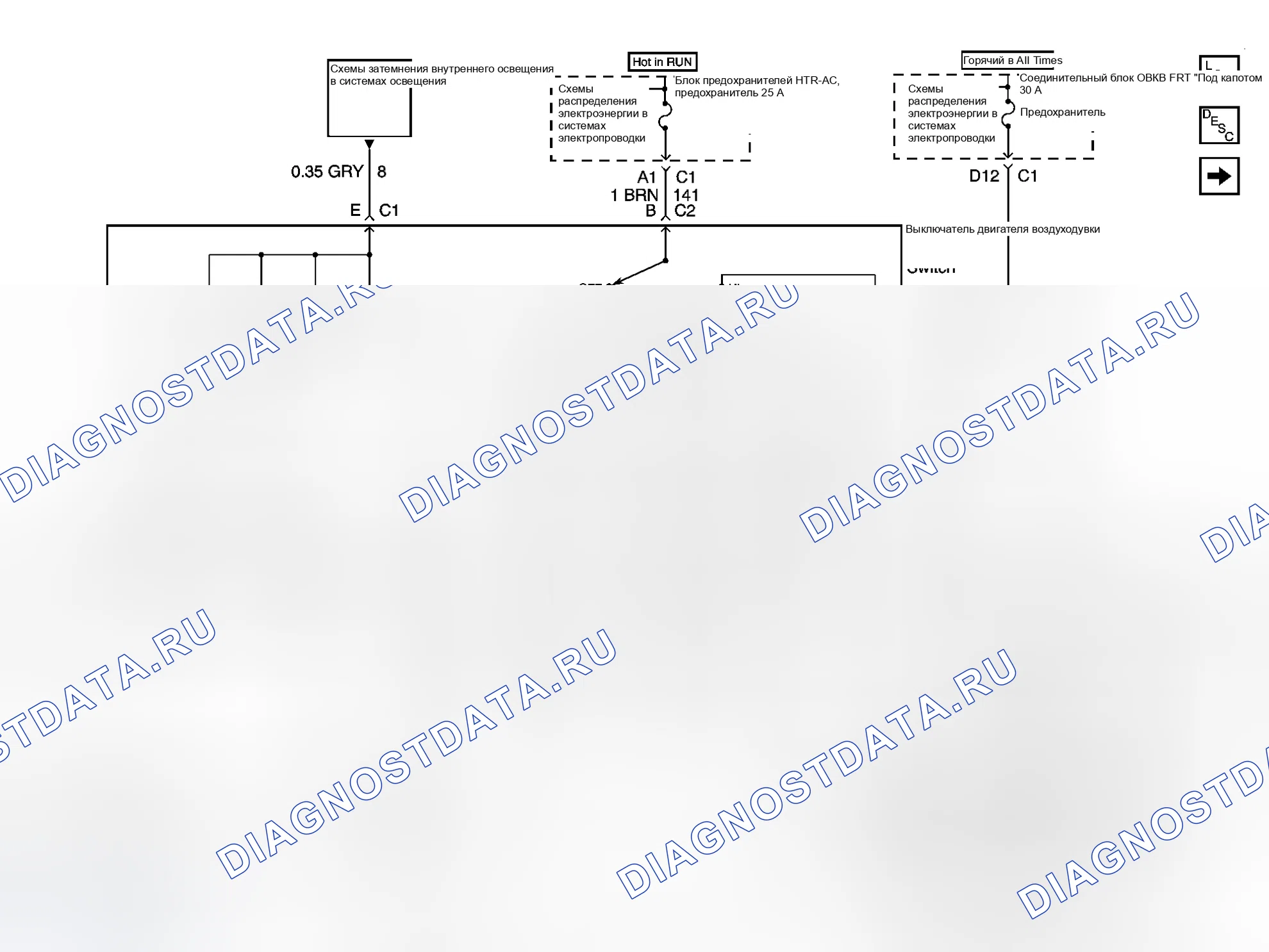 Рис. 1: (без кондиционера). Chevrolet Cab & Chassis Silverado 3500 GMT800 early