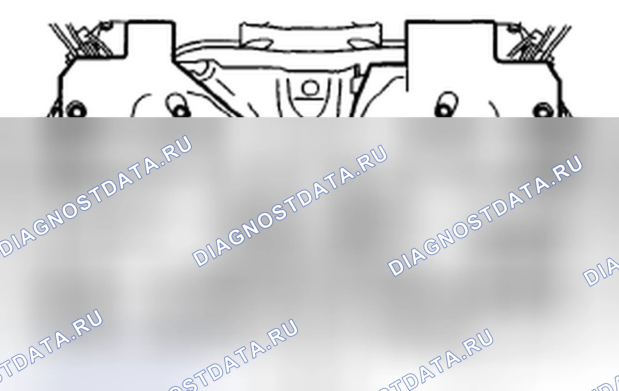 Рис. 20: ДЕМОНТАЖ. Subaru Tribeca WX рестайлинг