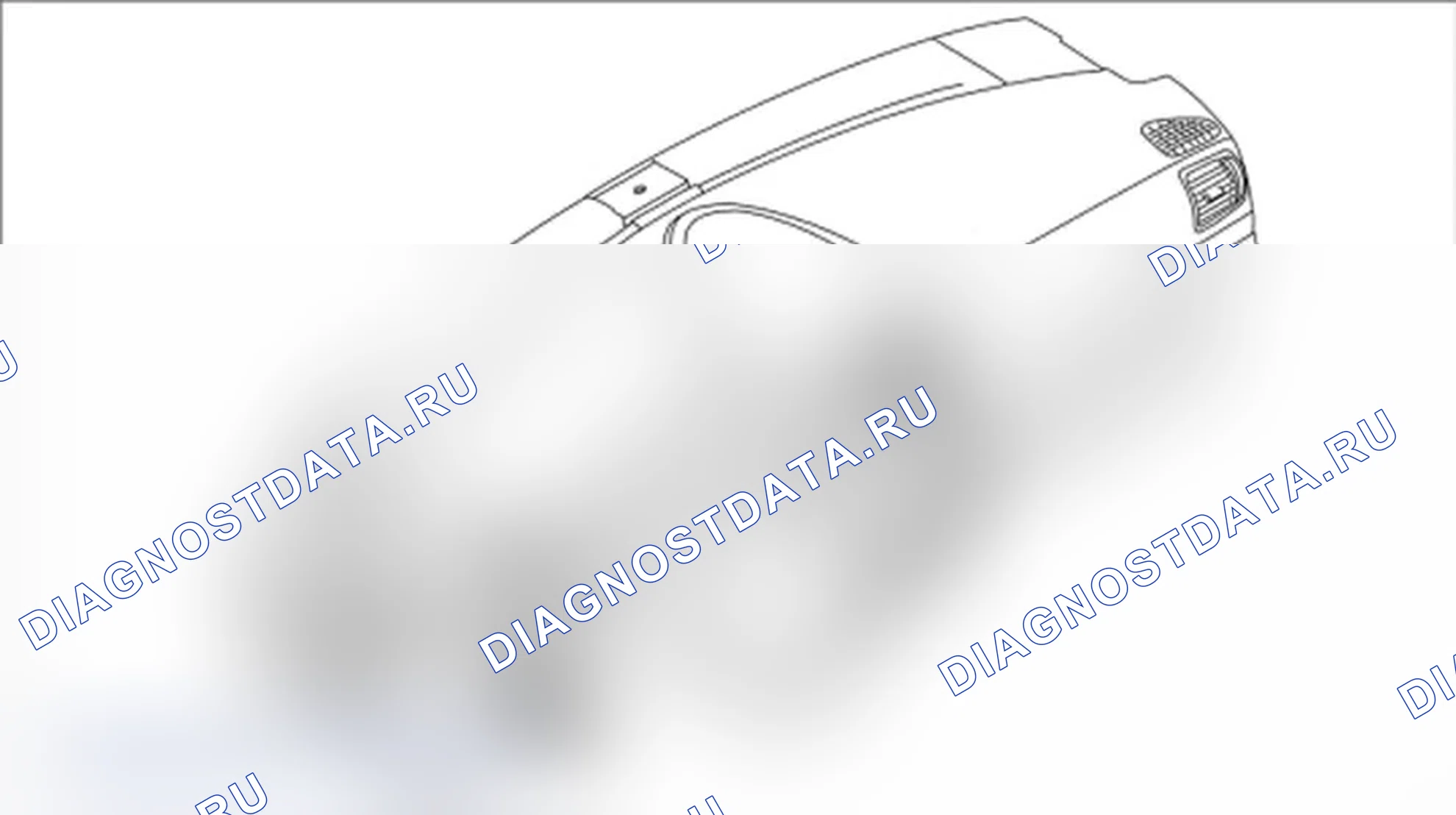 Рис. 156: Обзор переключателей рулевого колонки. Porsche Cayenne S I рестайлинг