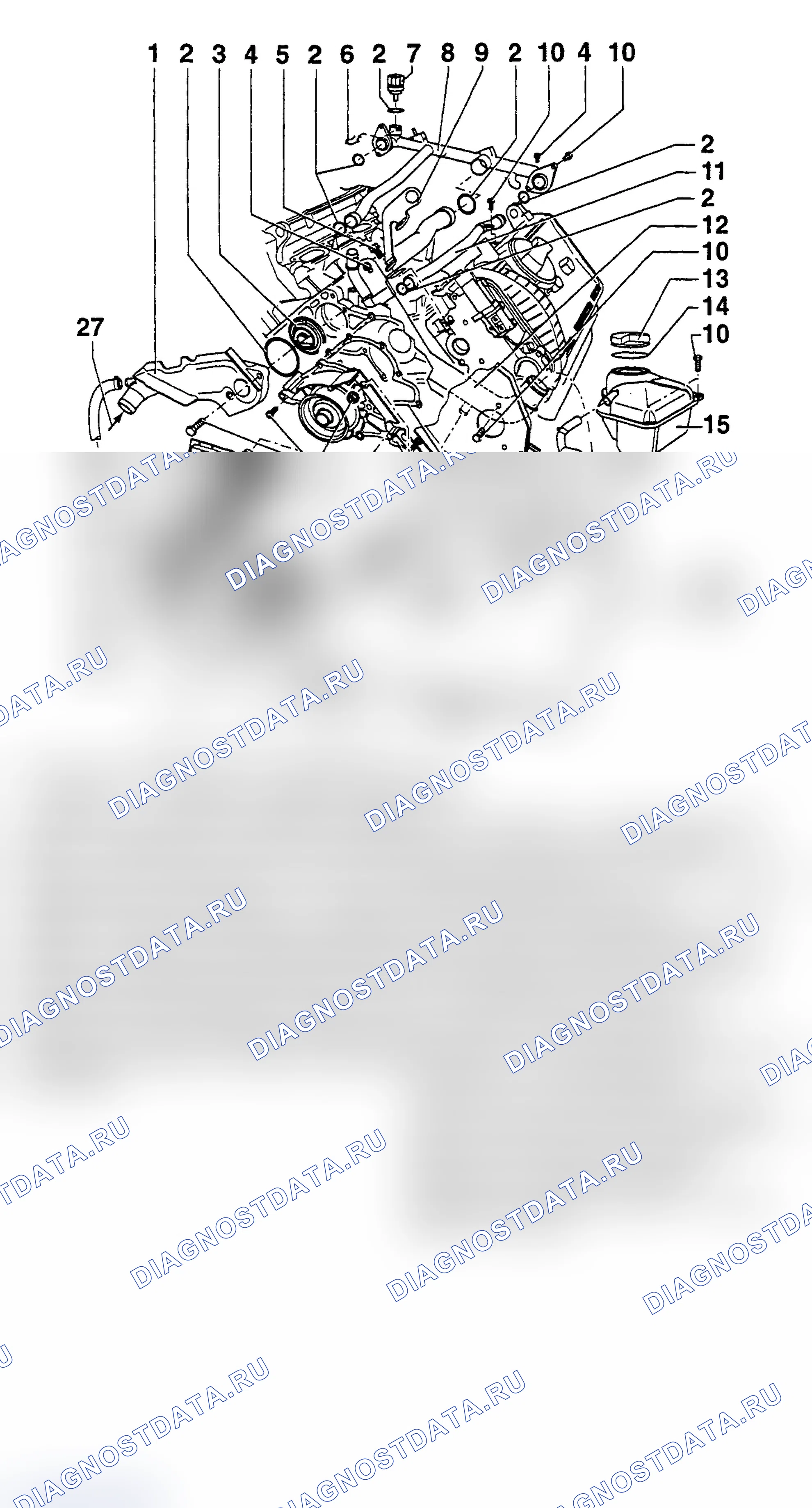 Рис. 64: Демонтаж и монтаж. Audi A6 C5
