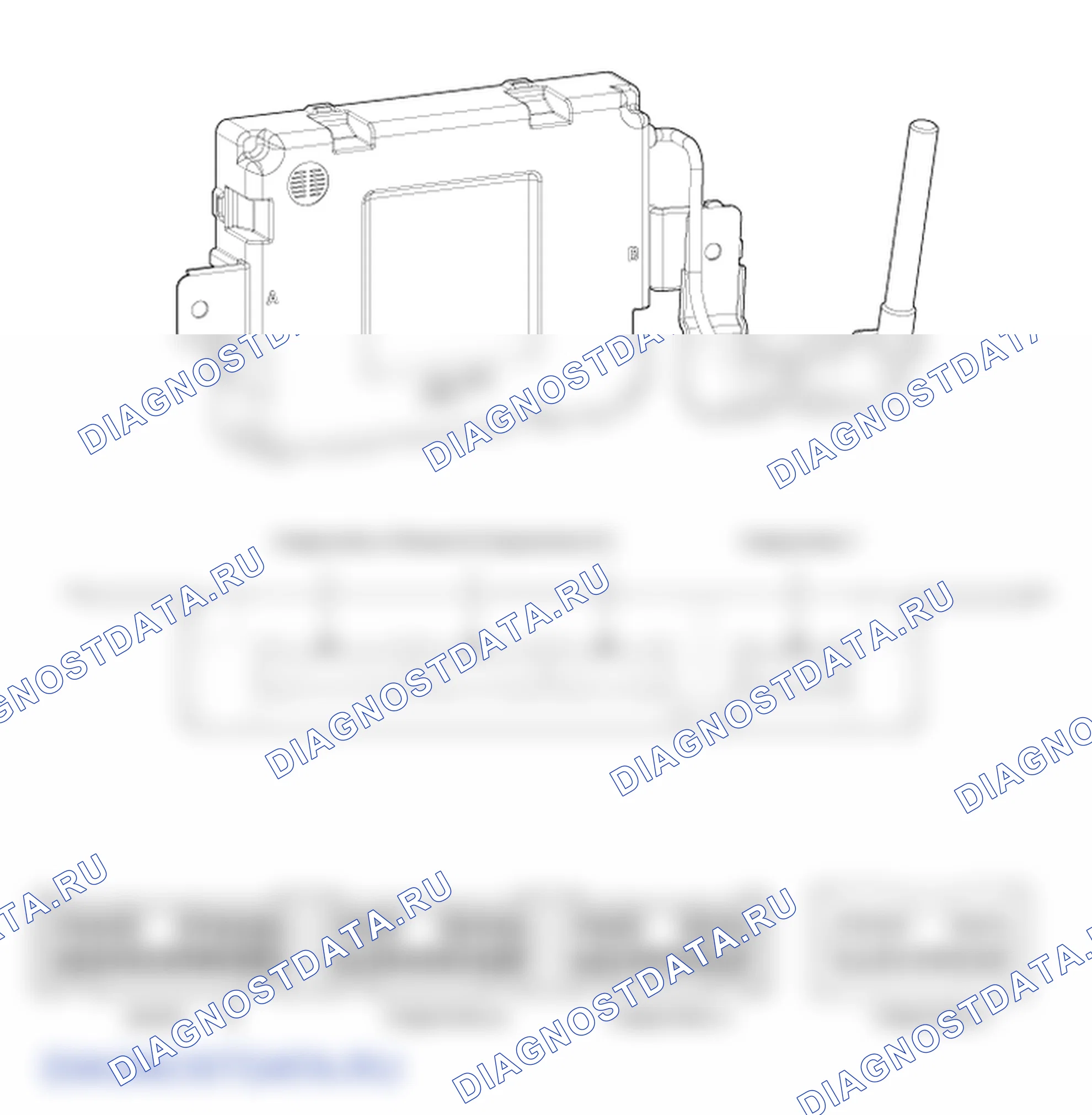 Детали модуля управления кузовом (BCM). Hyundai ix35 EL